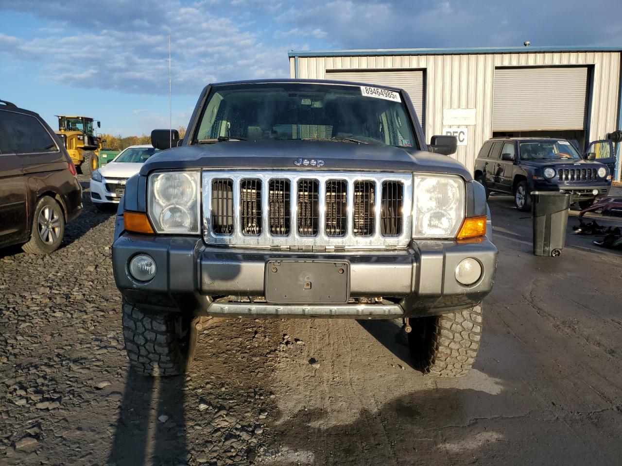2008 Jeep Commander Limited Серый vin: 1J8HG58N78C151092
