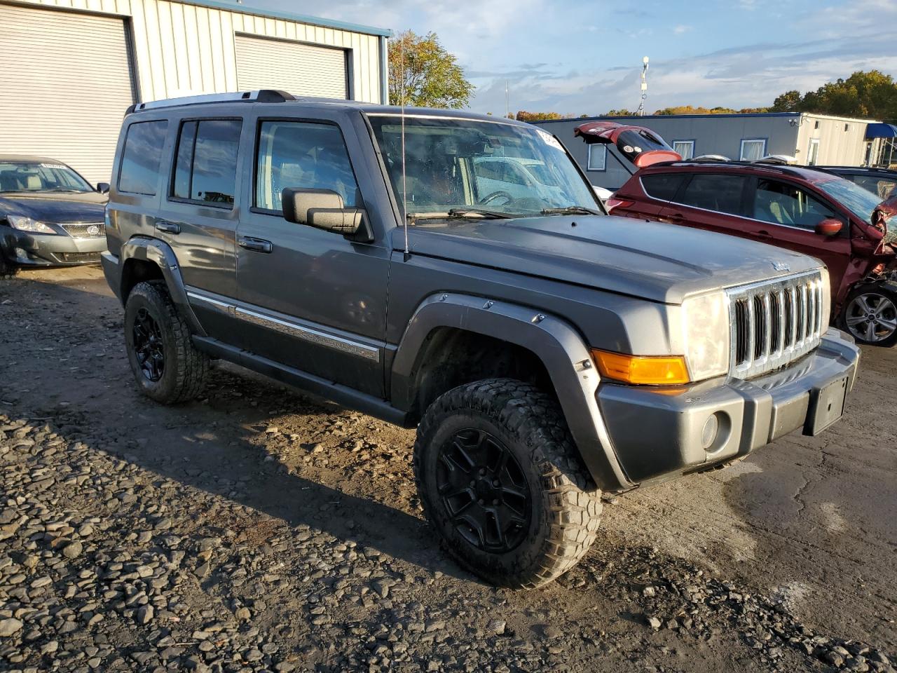 2008 Jeep Commander Limited Серый vin: 1J8HG58N78C151092