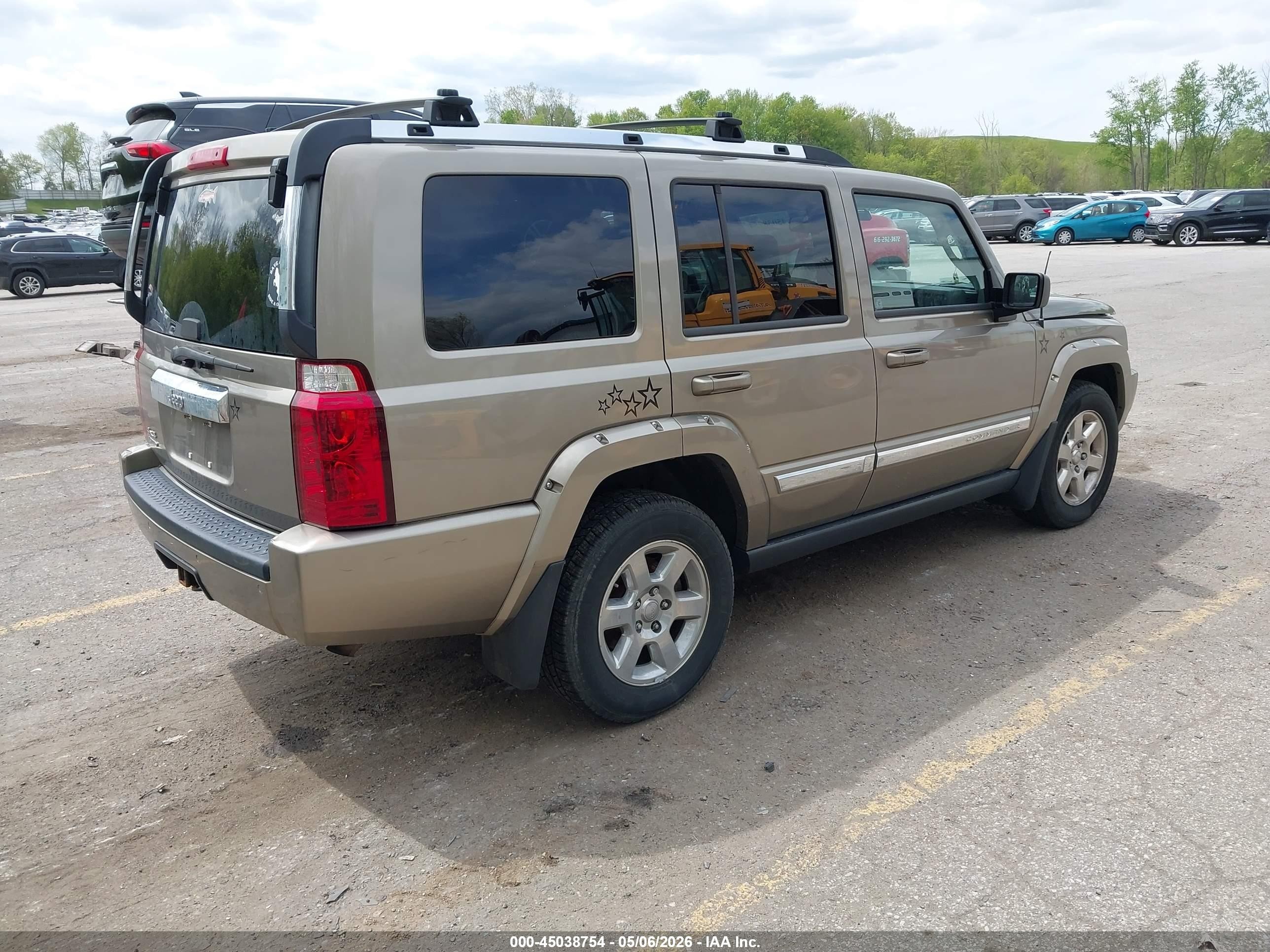 2006 Jeep Commander Limited Бежевый vin: 1J8HG58N96C242216