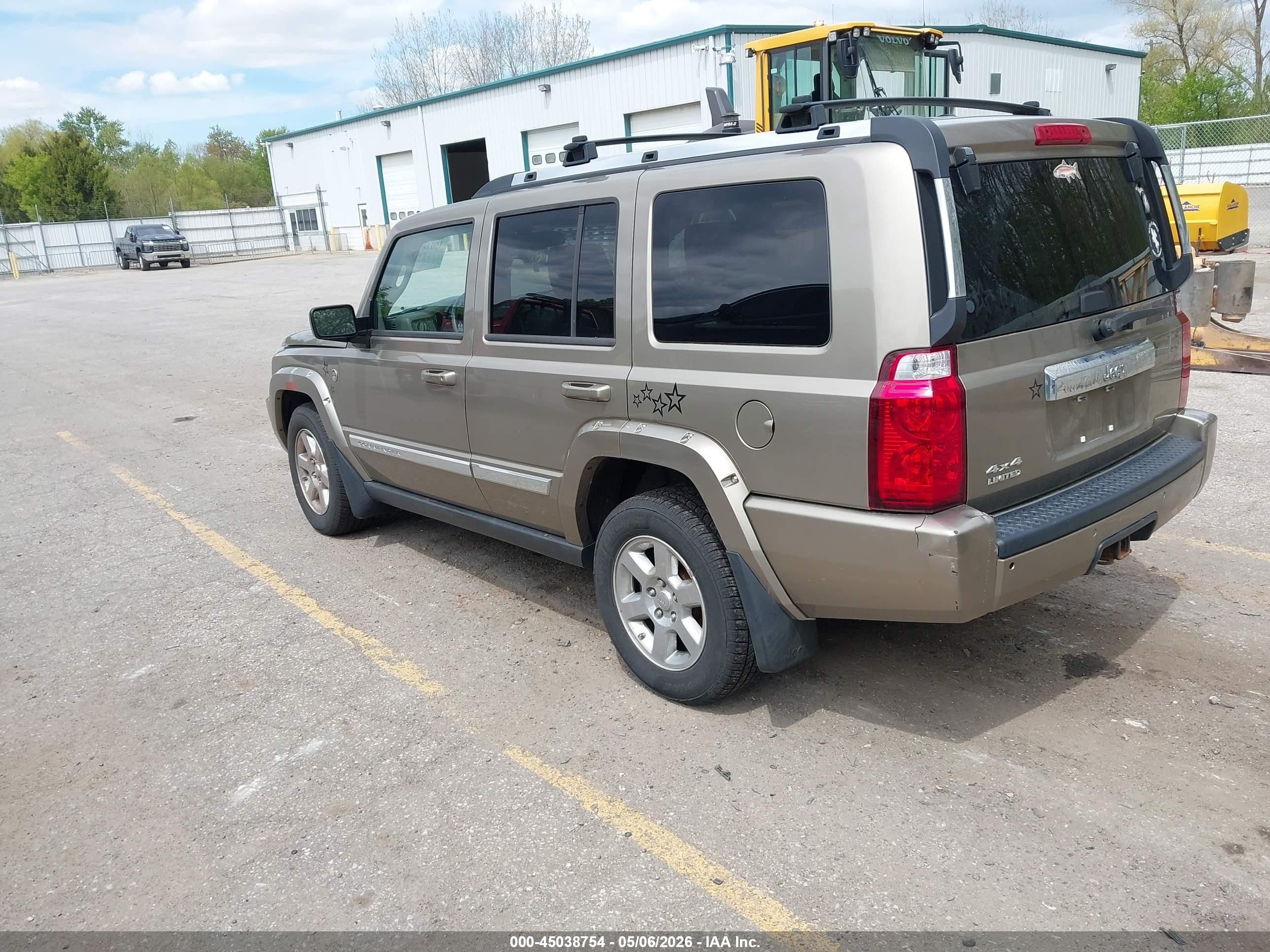 2006 Jeep Commander Limited Бежевый vin: 1J8HG58N96C242216