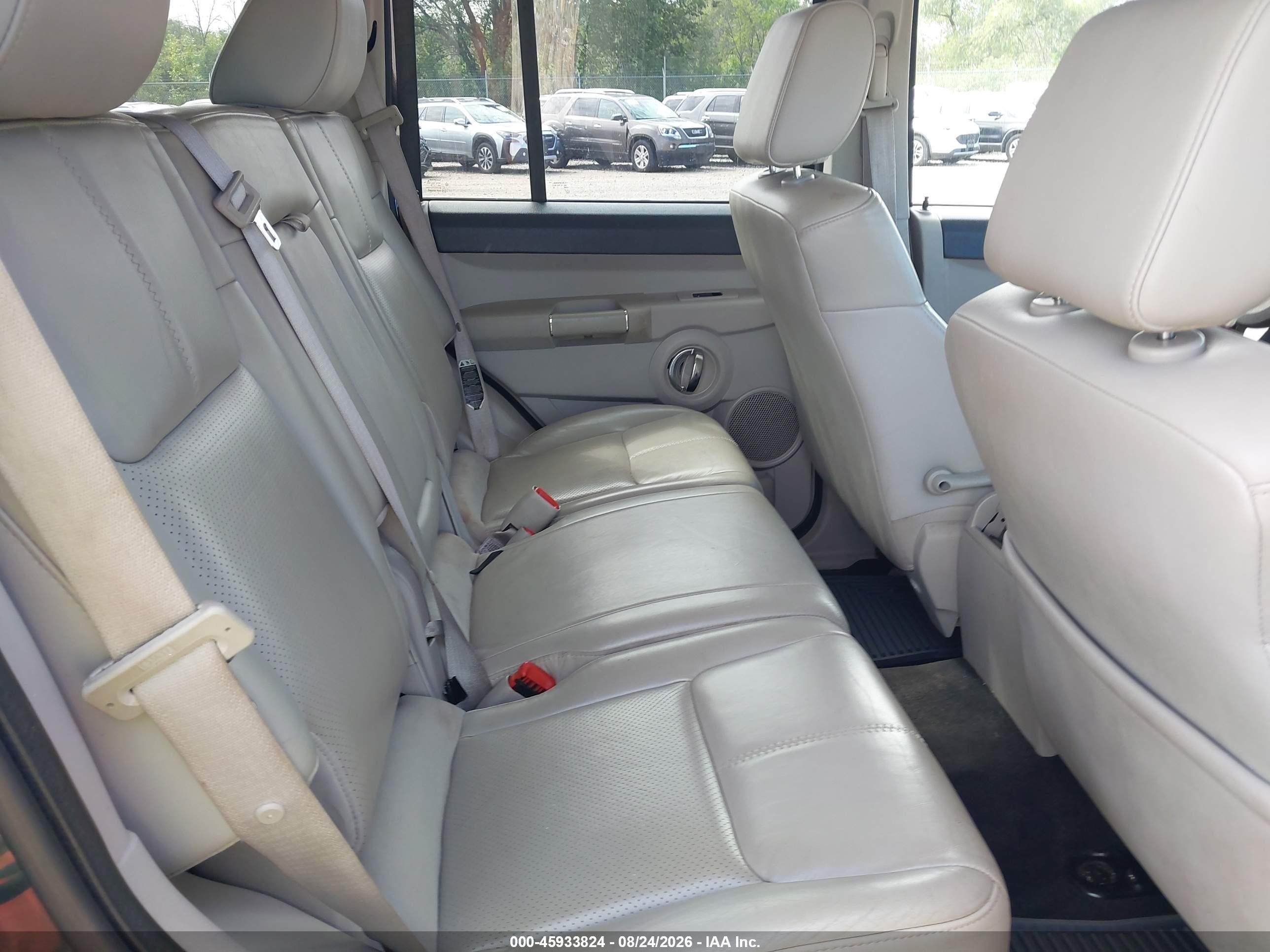 2007 Jeep Commander Limited Синий vin: 1J8HG58P27C635655