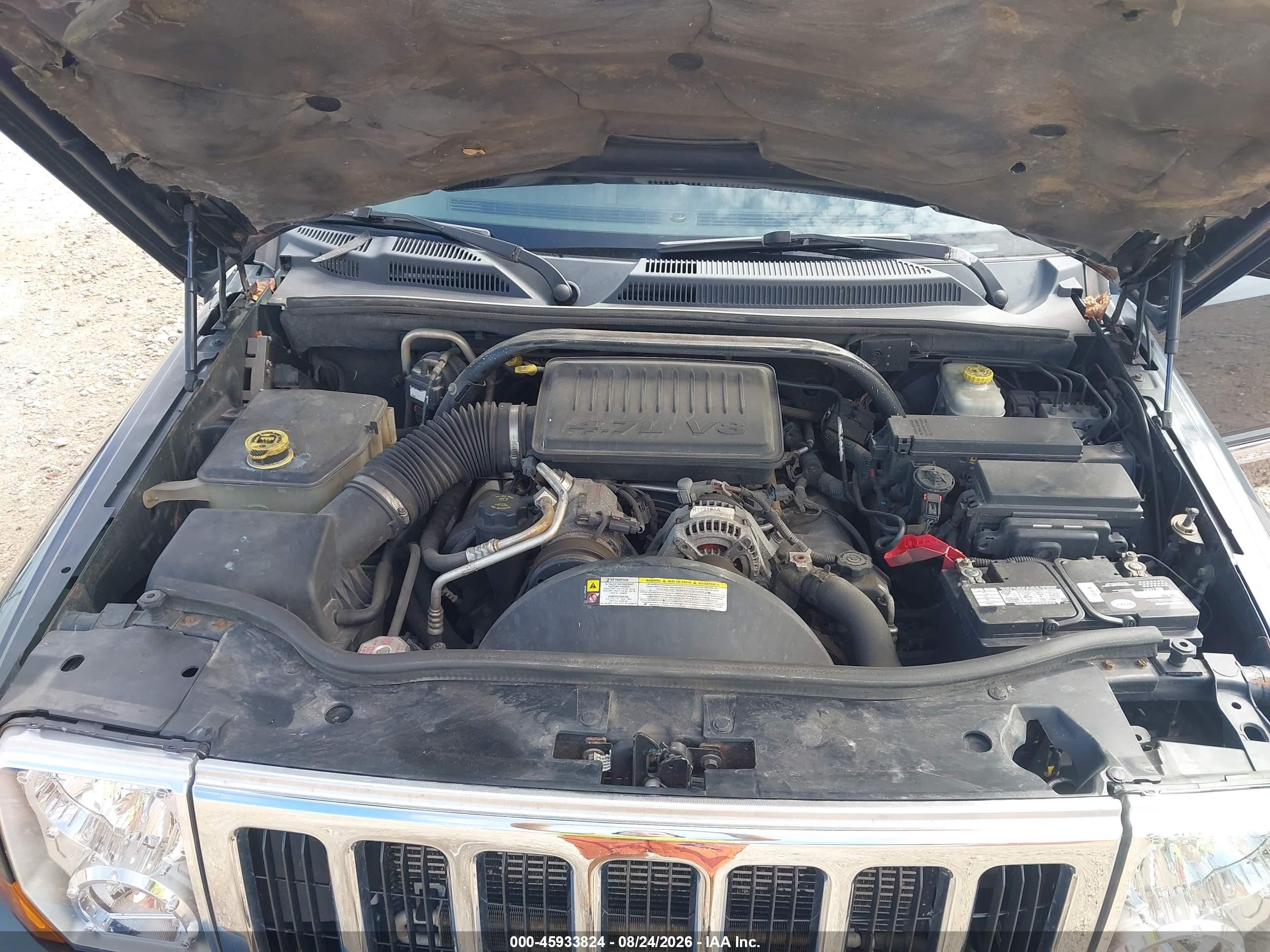 2007 Jeep Commander Limited Синий vin: 1J8HG58P27C635655