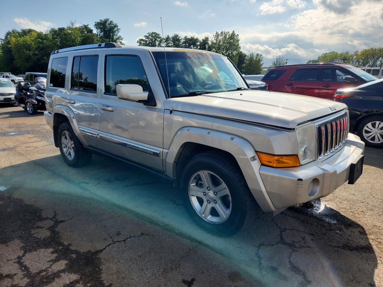 2009 Jeep Commander Limited Gray vin: 1J8HG58P49C521952