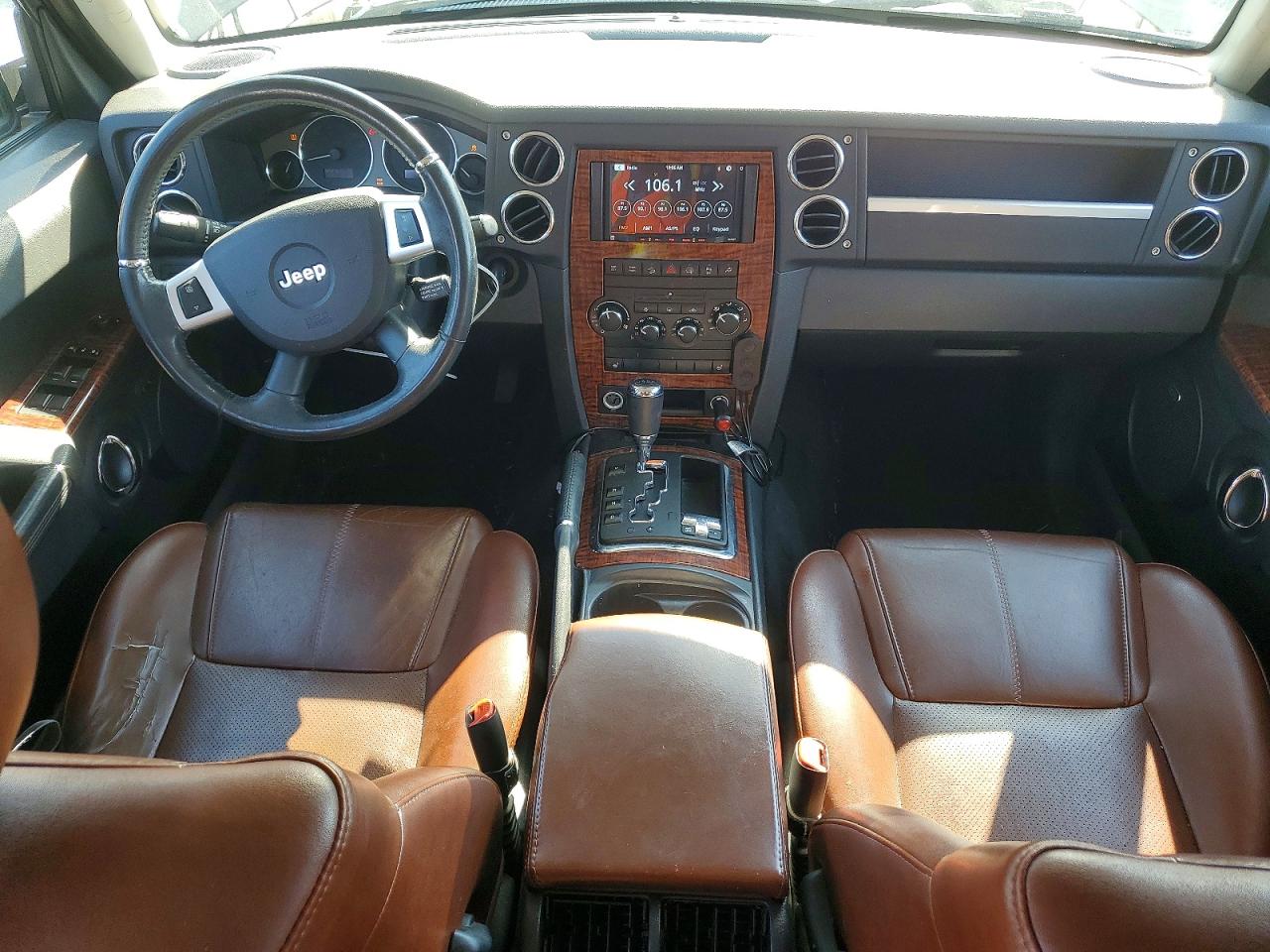 2009 Jeep Commander Limited Black vin: 1J8HG58P69C533200