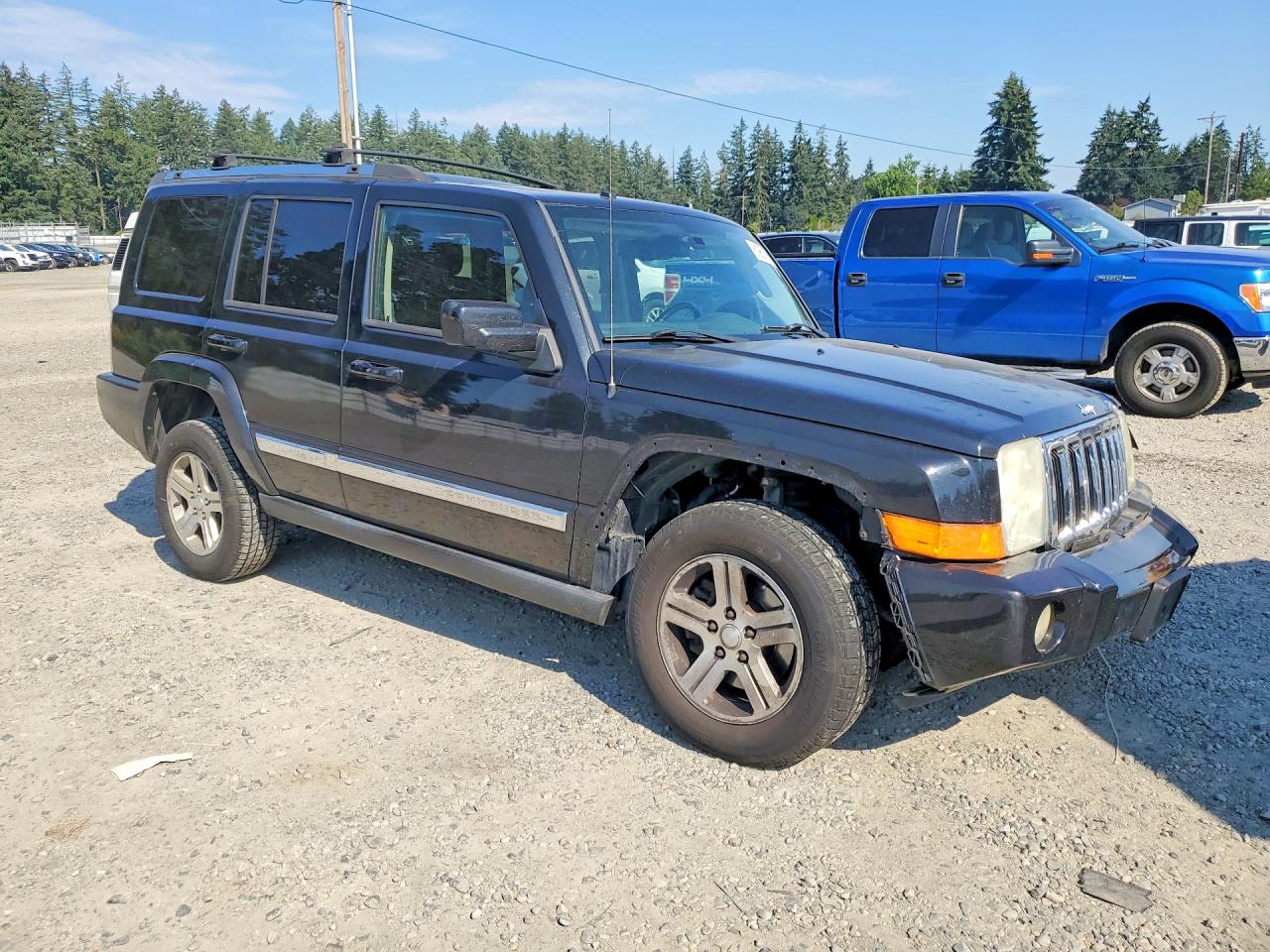 2009 Jeep Commander Limited Black vin: 1J8HG58P69C533200