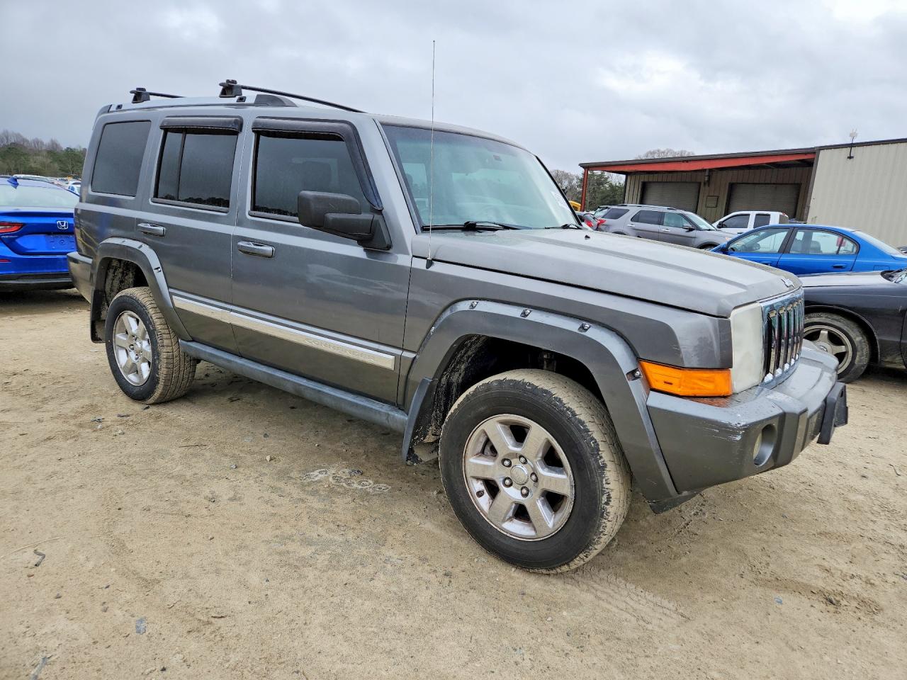 2007 Jeep Commander Limited Gray vin: 1J8HG58P87C607648