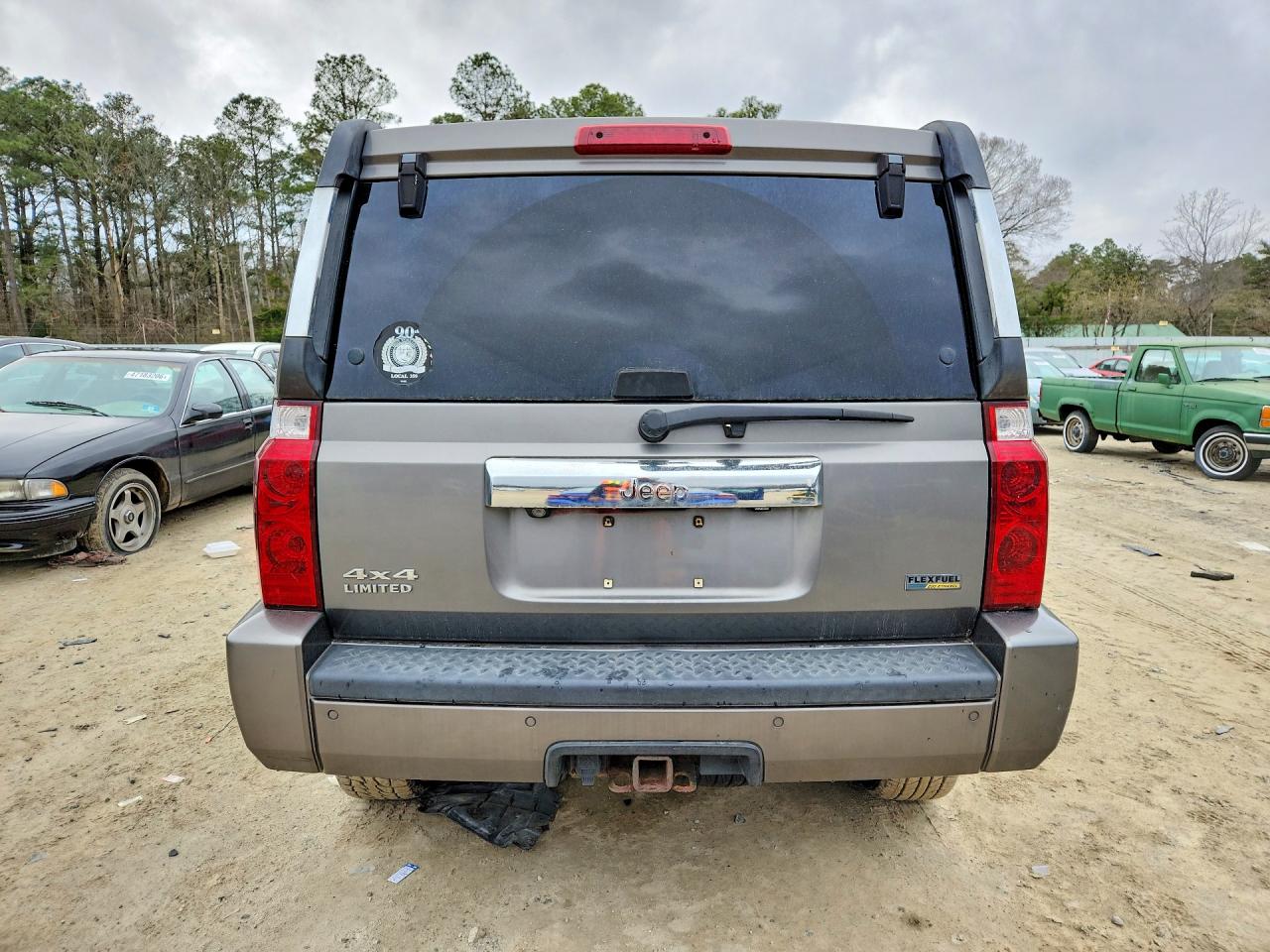 2007 Jeep Commander Limited Gray vin: 1J8HG58P87C607648
