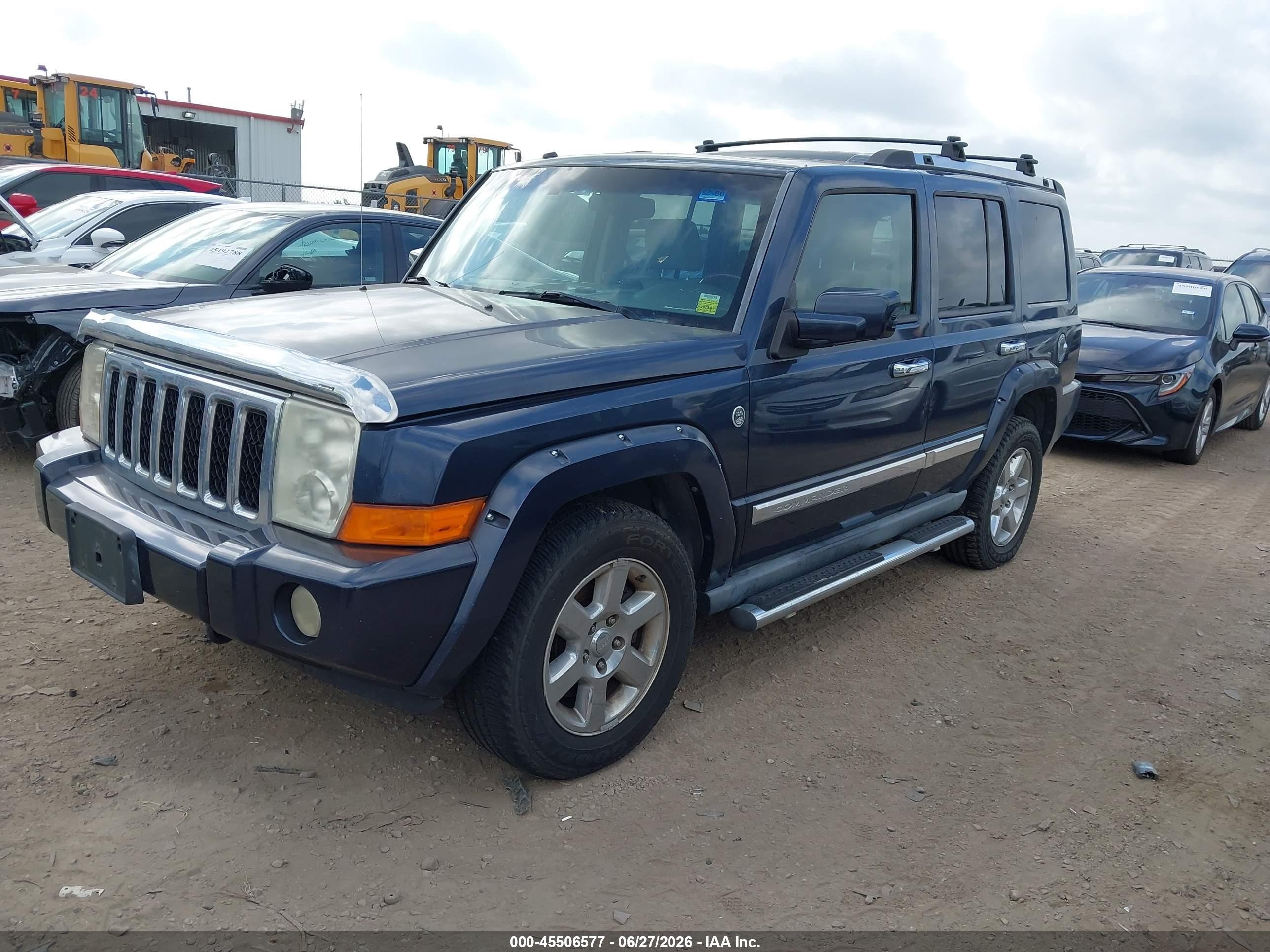 2008 Jeep Commander Overland Navy vin: 1J8HG68238C222154