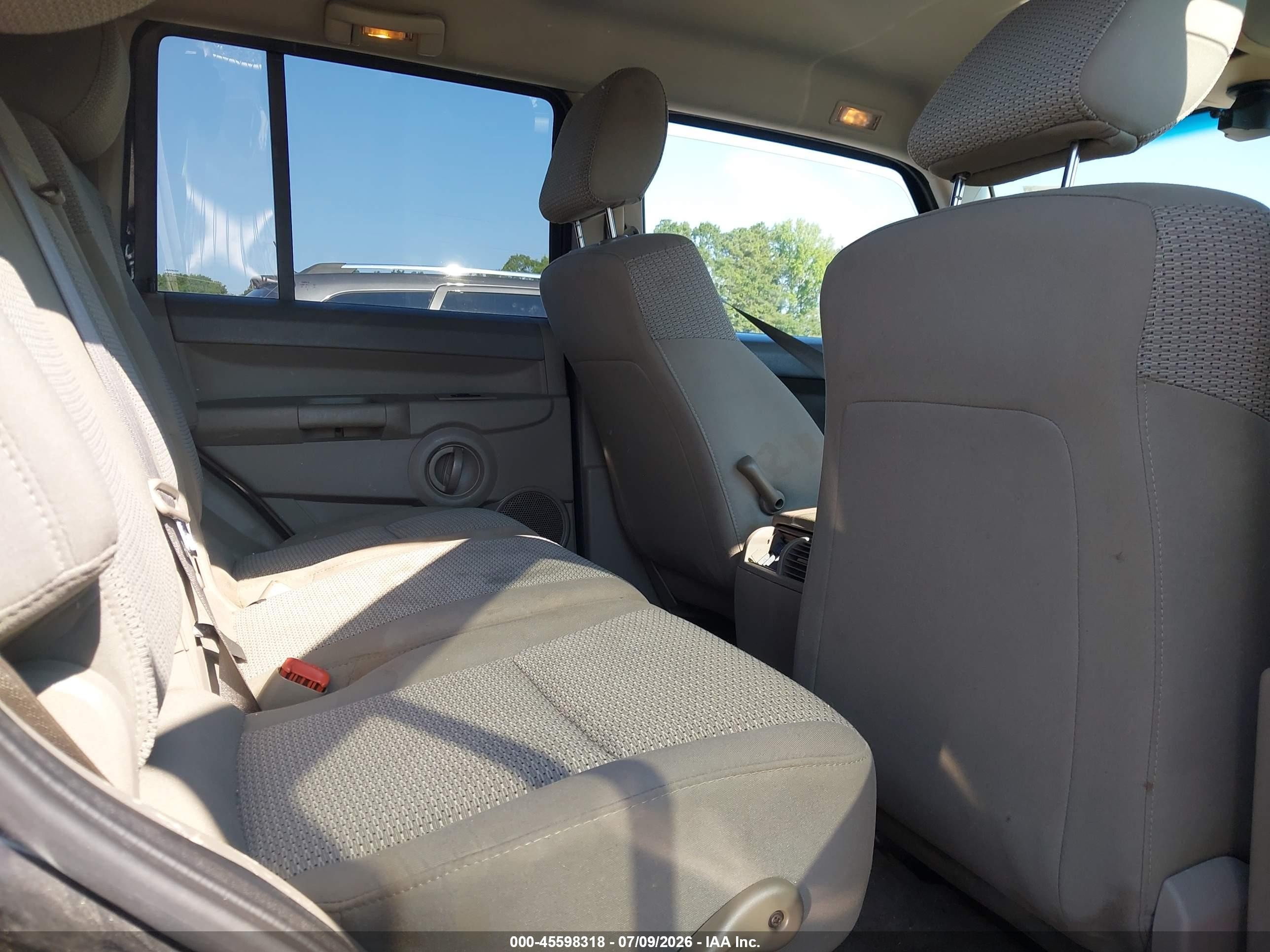 2006 Jeep Commander   Black vin: 1J8HH48K36C280425