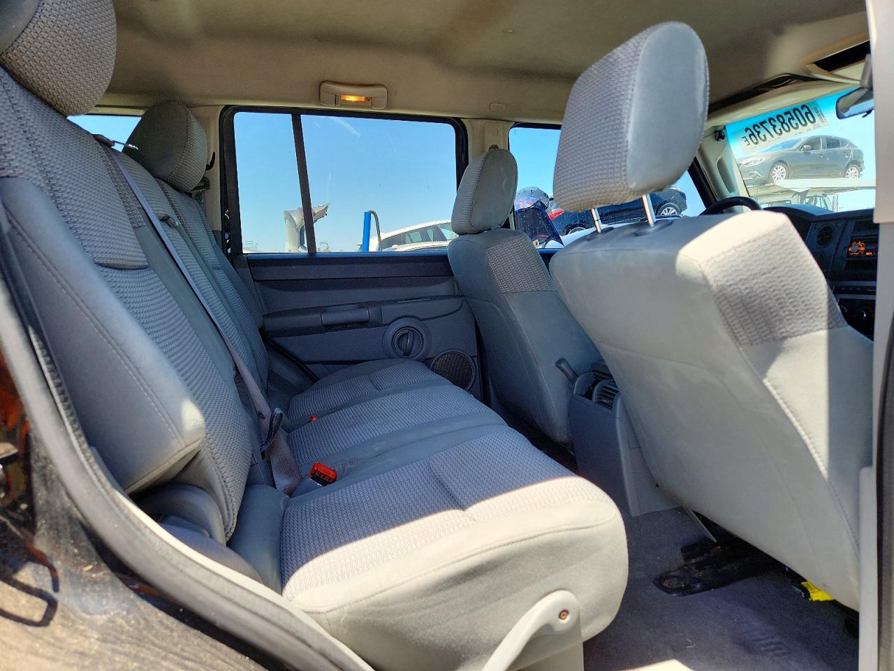 2007 Jeep Commander Black vin: 1J8HH48K47C587474