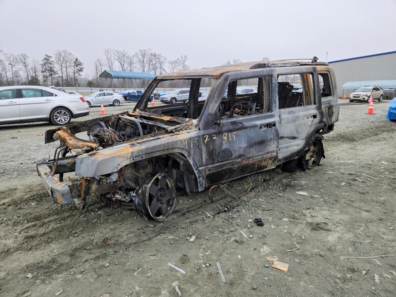 2009 Jeep Commander Sport Burn vin: 1J8HH48K59C544054