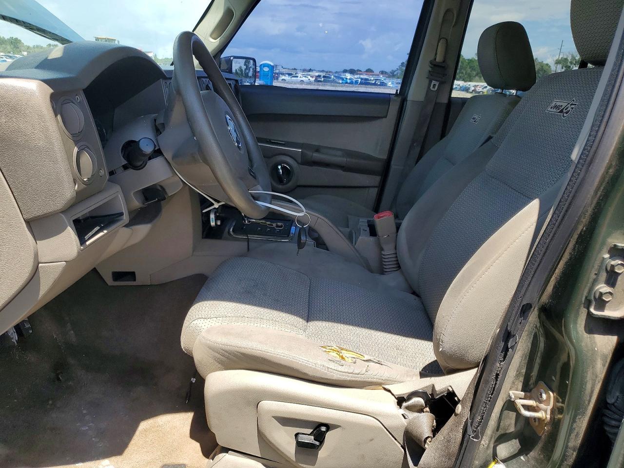 2006 Jeep Commander Green vin: 1J8HH48K86C346726