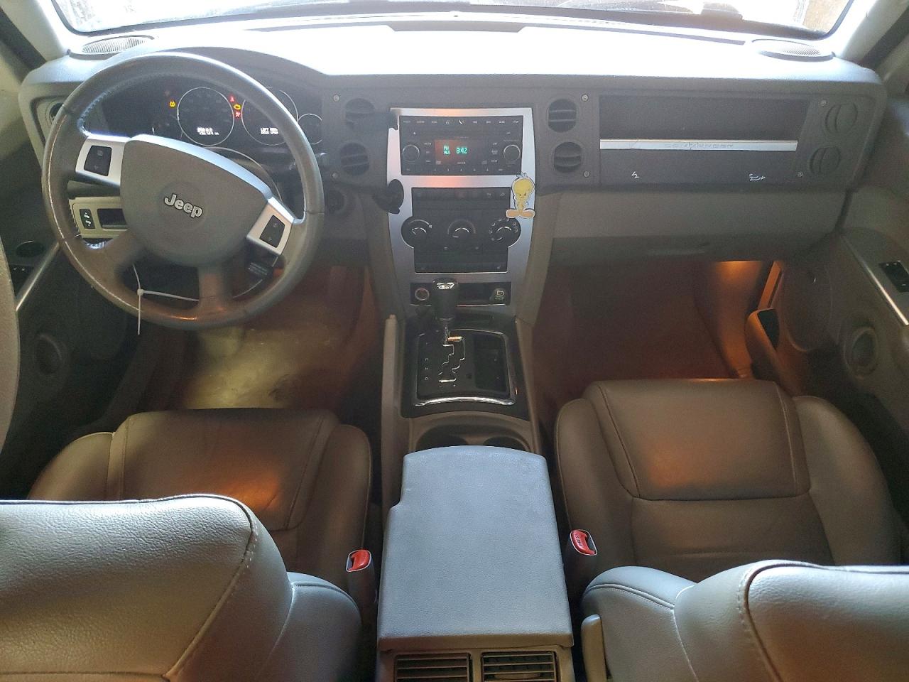 2008 Jeep Commander Sport Black vin: 1J8HH48K88C112041