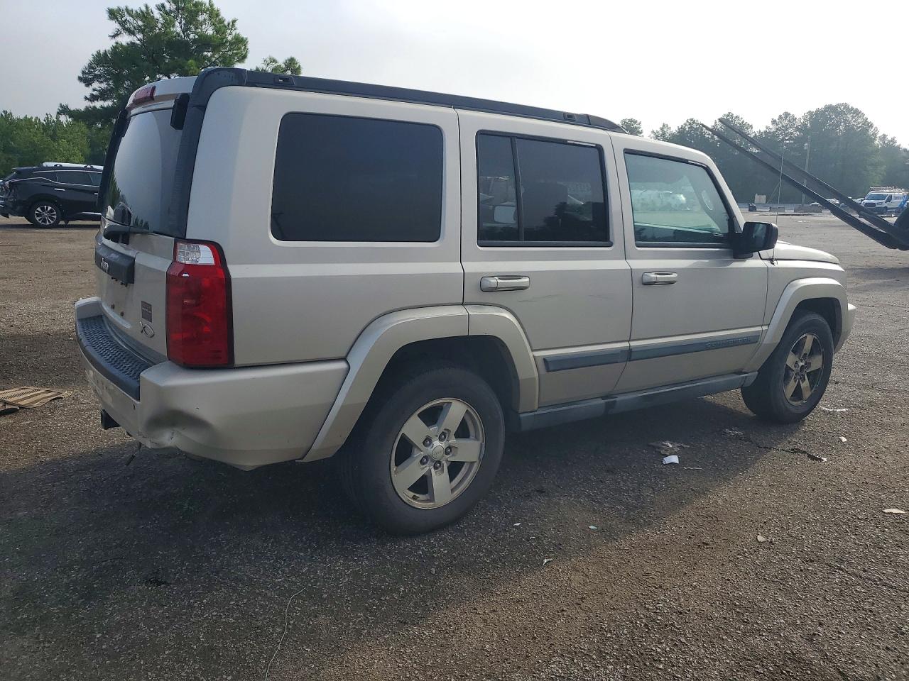2007 Jeep Commander Gold vin: 1J8HH48K97C607752