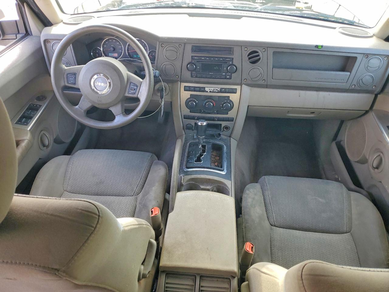 2007 Jeep Commander Gold vin: 1J8HH48K97C607752