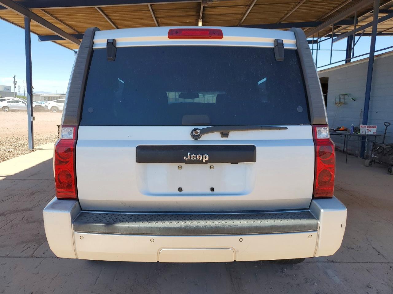 2006 Jeep Commander Silver vin: 1J8HH48N76C340832