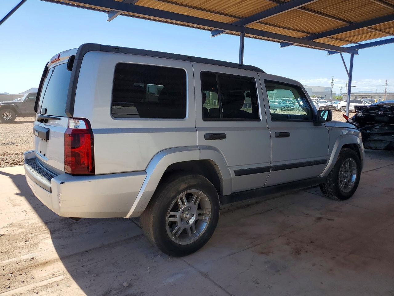 2006 Jeep Commander Silver vin: 1J8HH48N76C340832