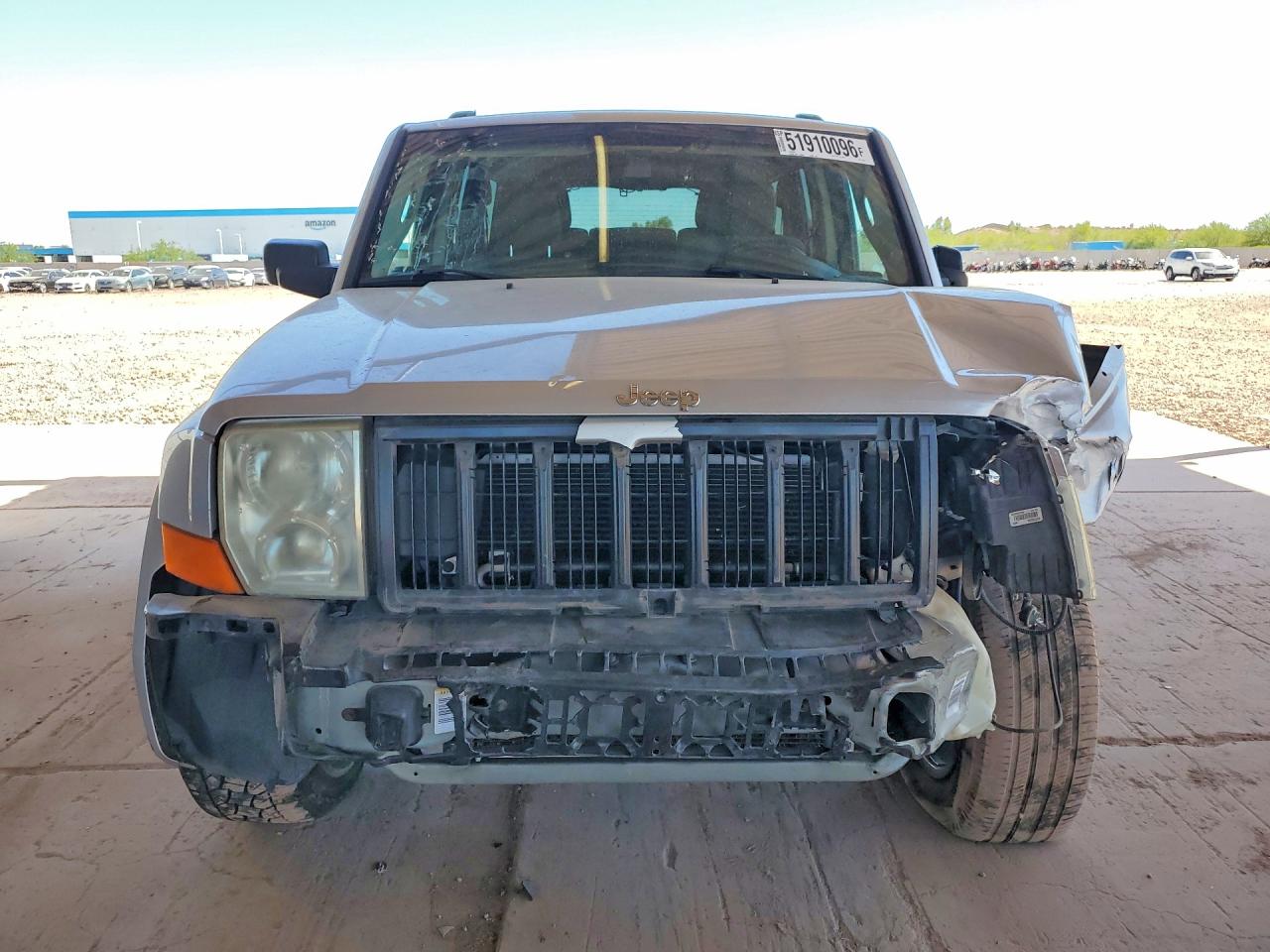 2006 Jeep Commander Silver vin: 1J8HH48N76C340832