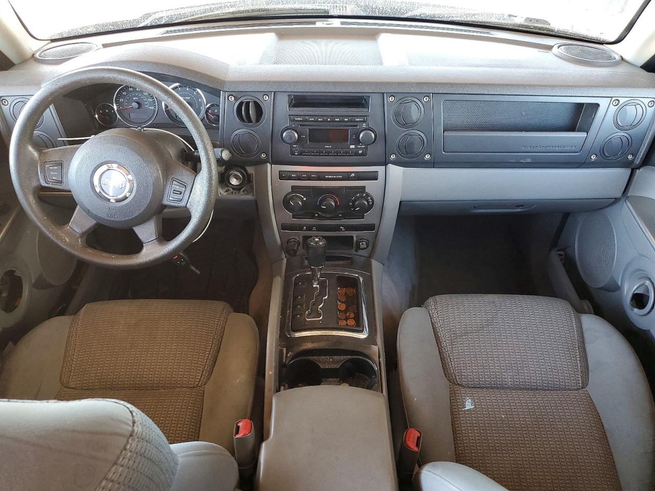 2006 Jeep Commander Silver vin: 1J8HH48N76C340832