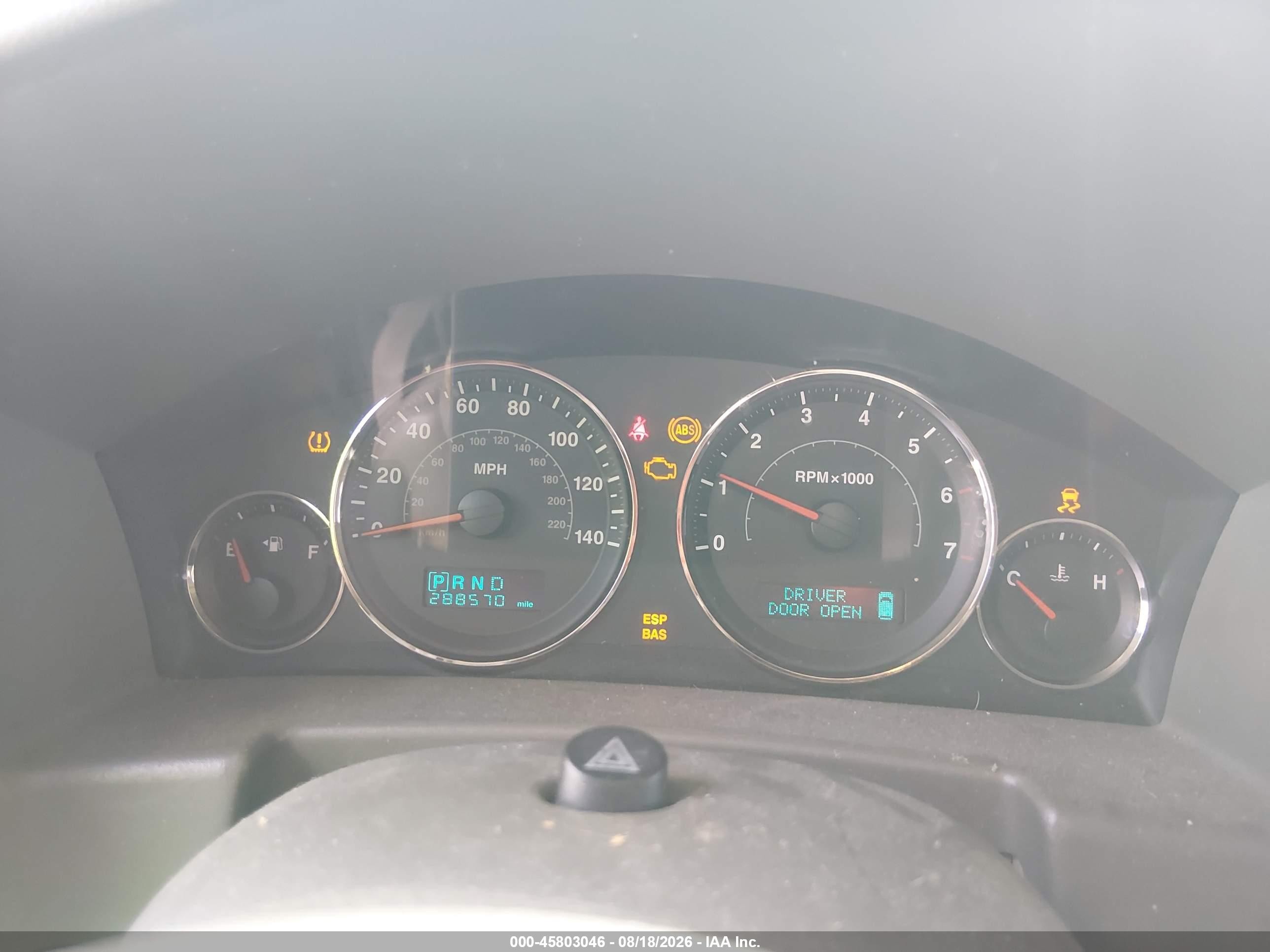 2006 Jeep Commander   Gray vin: 1J8HH48N86C308634
