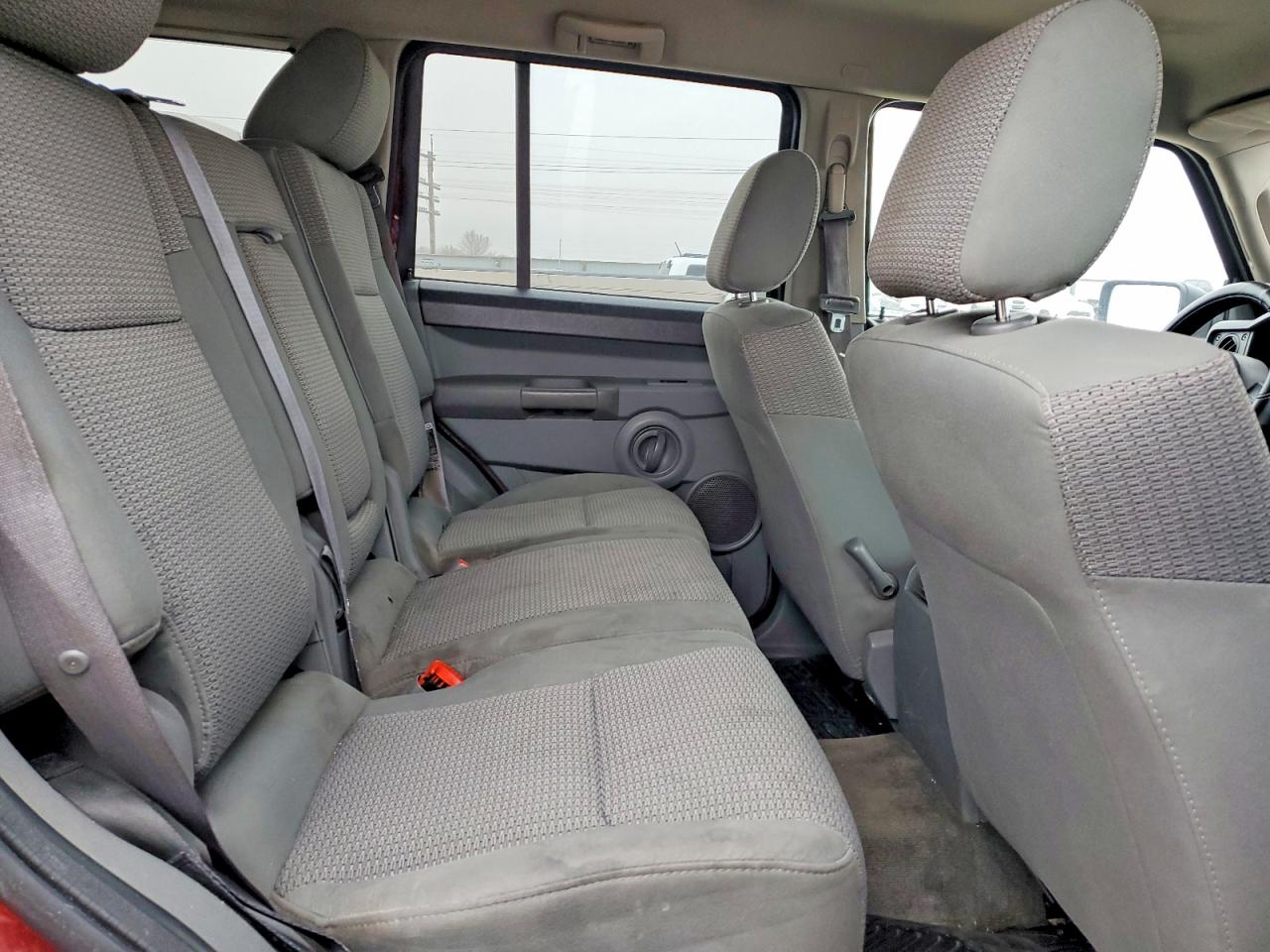 2007 Jeep Commander Темно-бордовый vin: 1J8HH48P37C604700