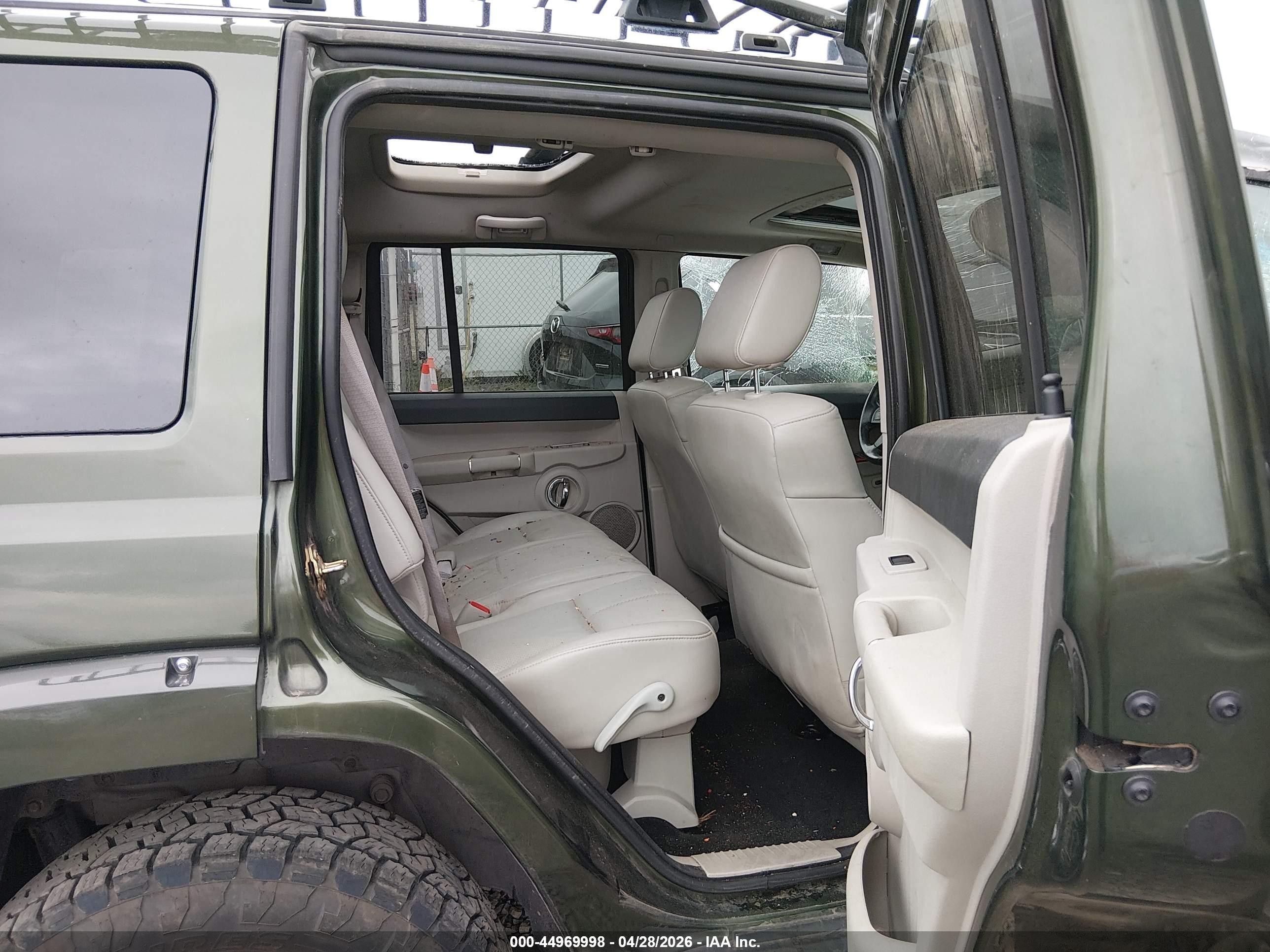 2007 Jeep Commander Limited Green vin: 1J8HH58217C530901