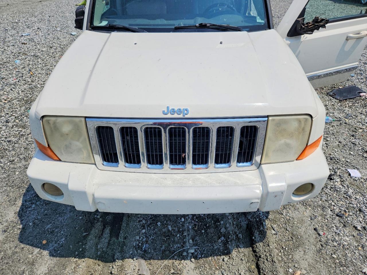 2007 Jeep Commander Limited Белый vin: 1J8HH58277C550697