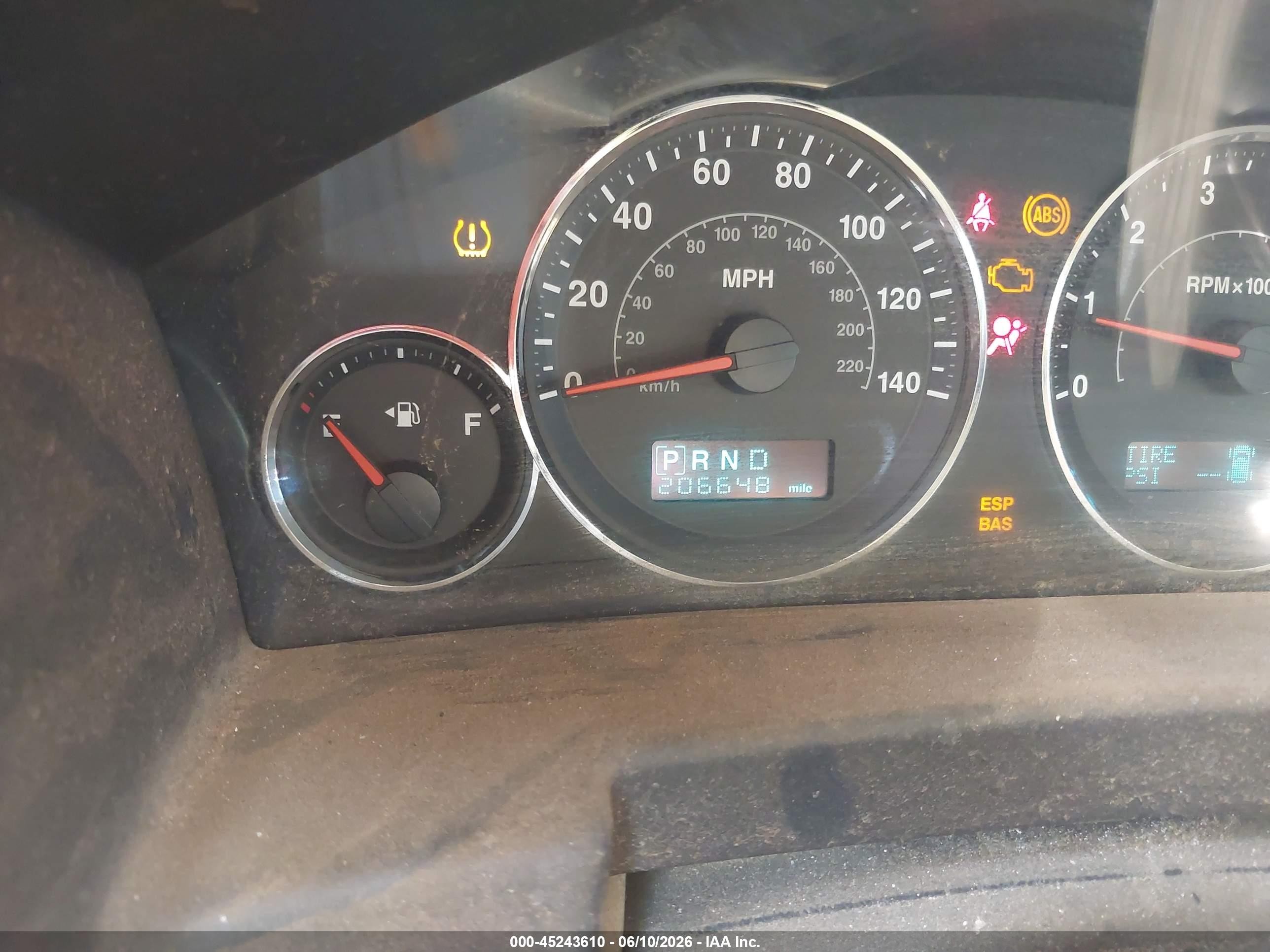 2006 Jeep Commander Limited Red vin: 1J8HH58286C247717