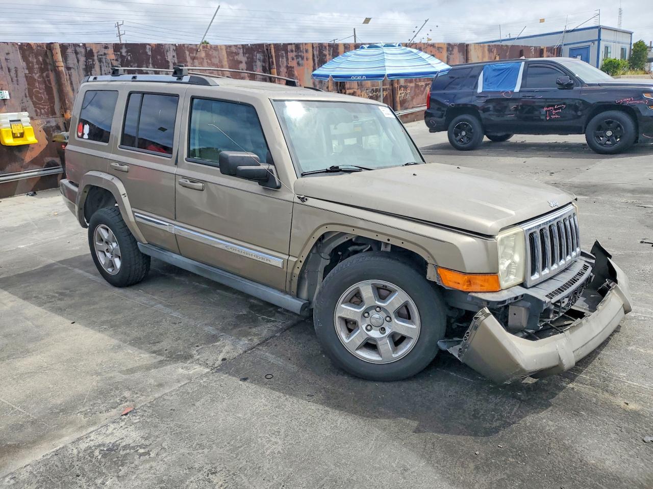 2006 Jeep Commander Limited Tan vin: 1J8HH58296C324482