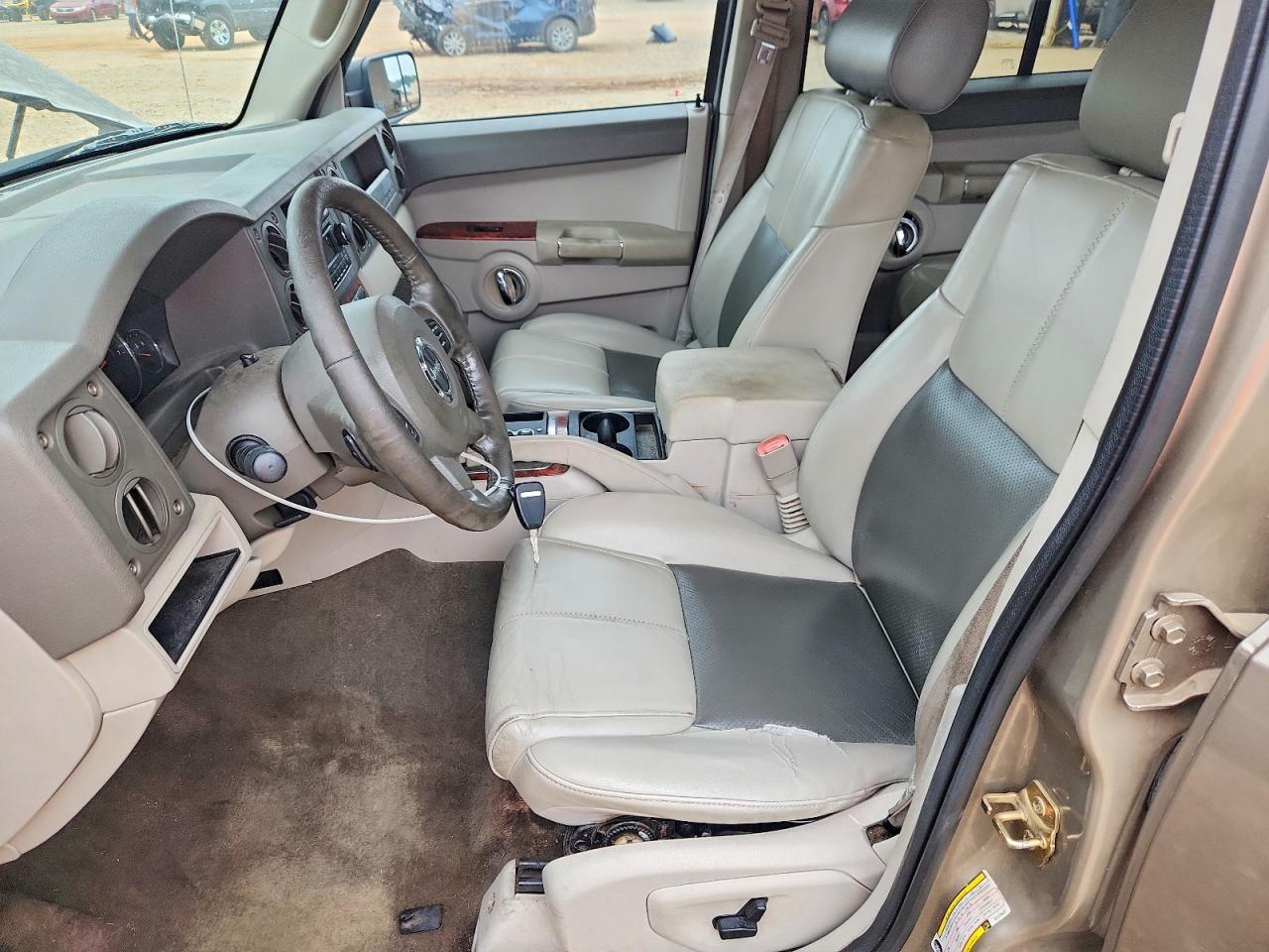 2006 Jeep Commander Limited Tan vin: 1J8HH58N06C179407