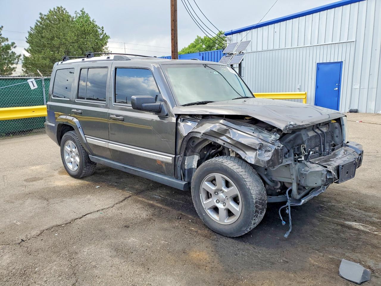 2006 Jeep Commander Limited Серый vin: 1J8HH58N76C125635