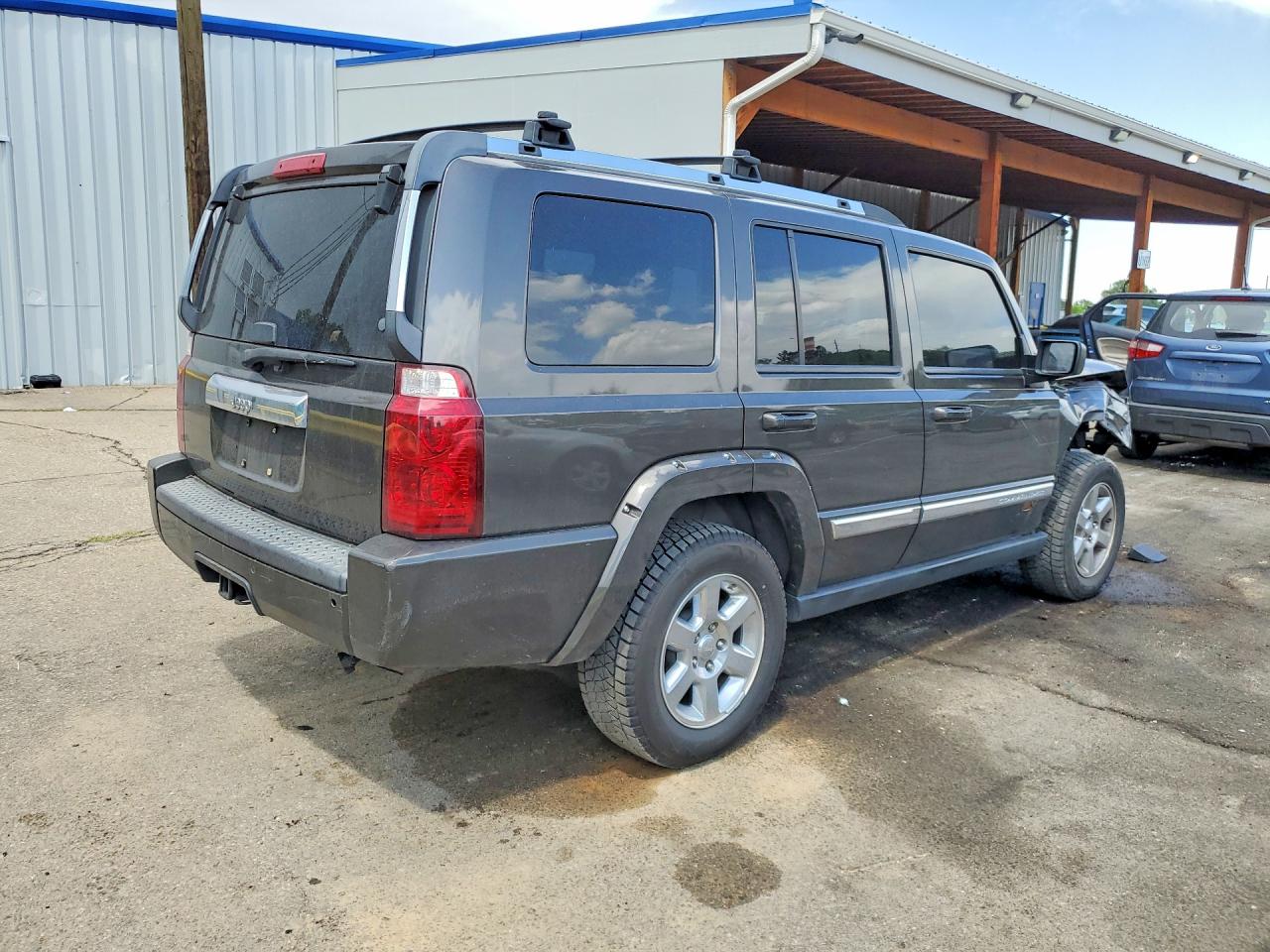 2006 Jeep Commander Limited Серый vin: 1J8HH58N76C125635