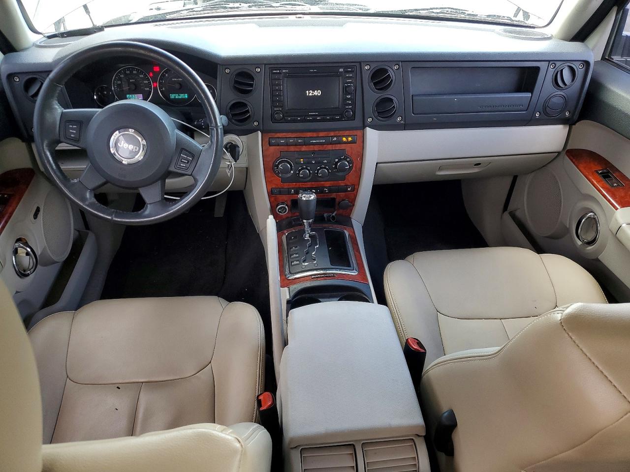 2006 Jeep Commander Limited Серый vin: 1J8HH58N76C125635