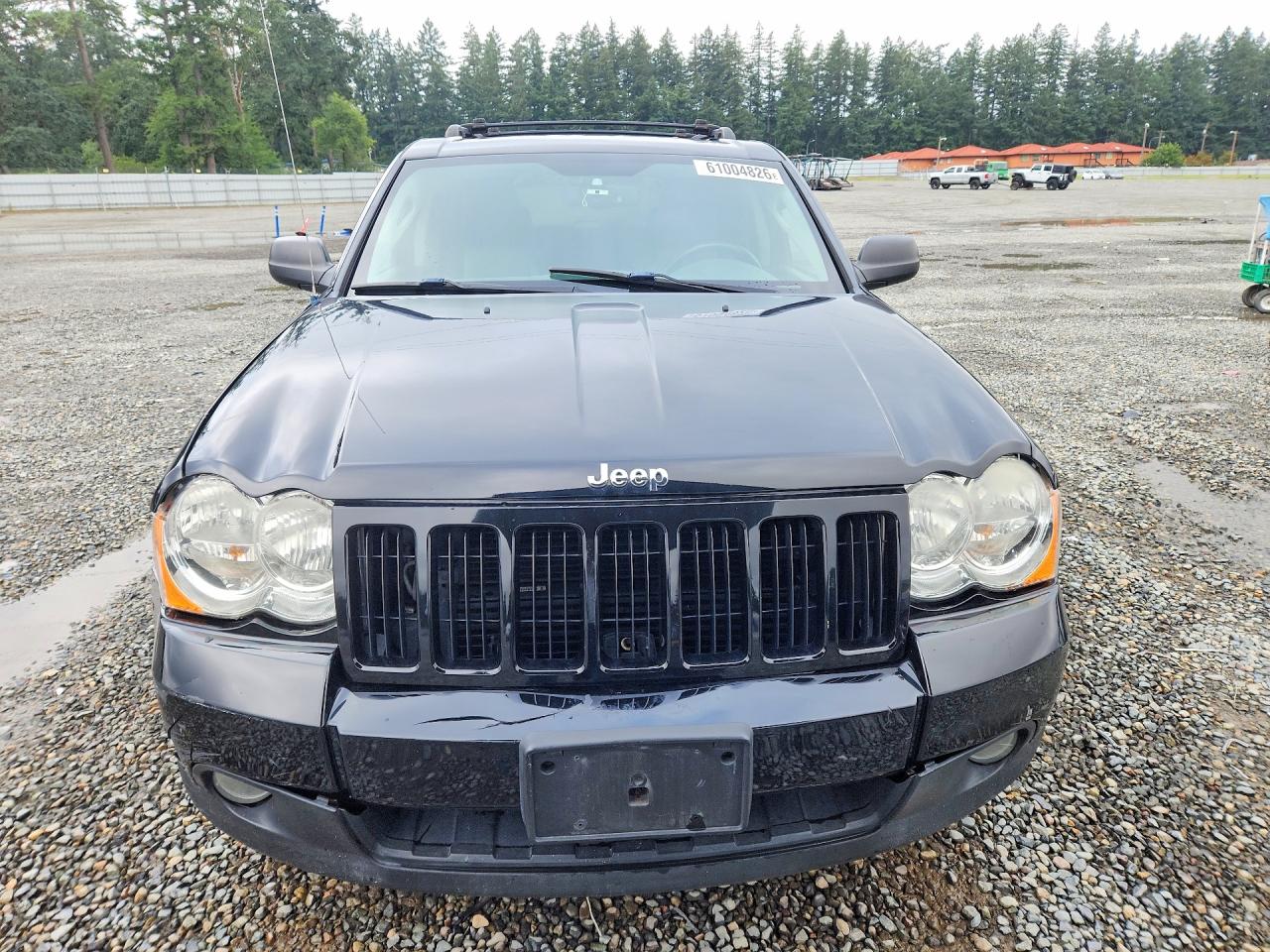 2008 Jeep Grand Cherokee Laredo Black vin: 1J8HR48M78C172505