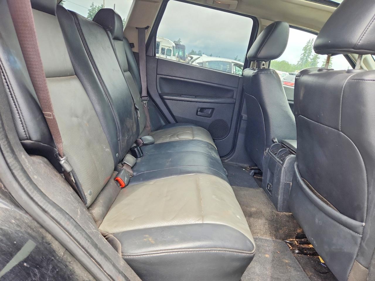 2008 Jeep Grand Cherokee Laredo Black vin: 1J8HR48M78C172505