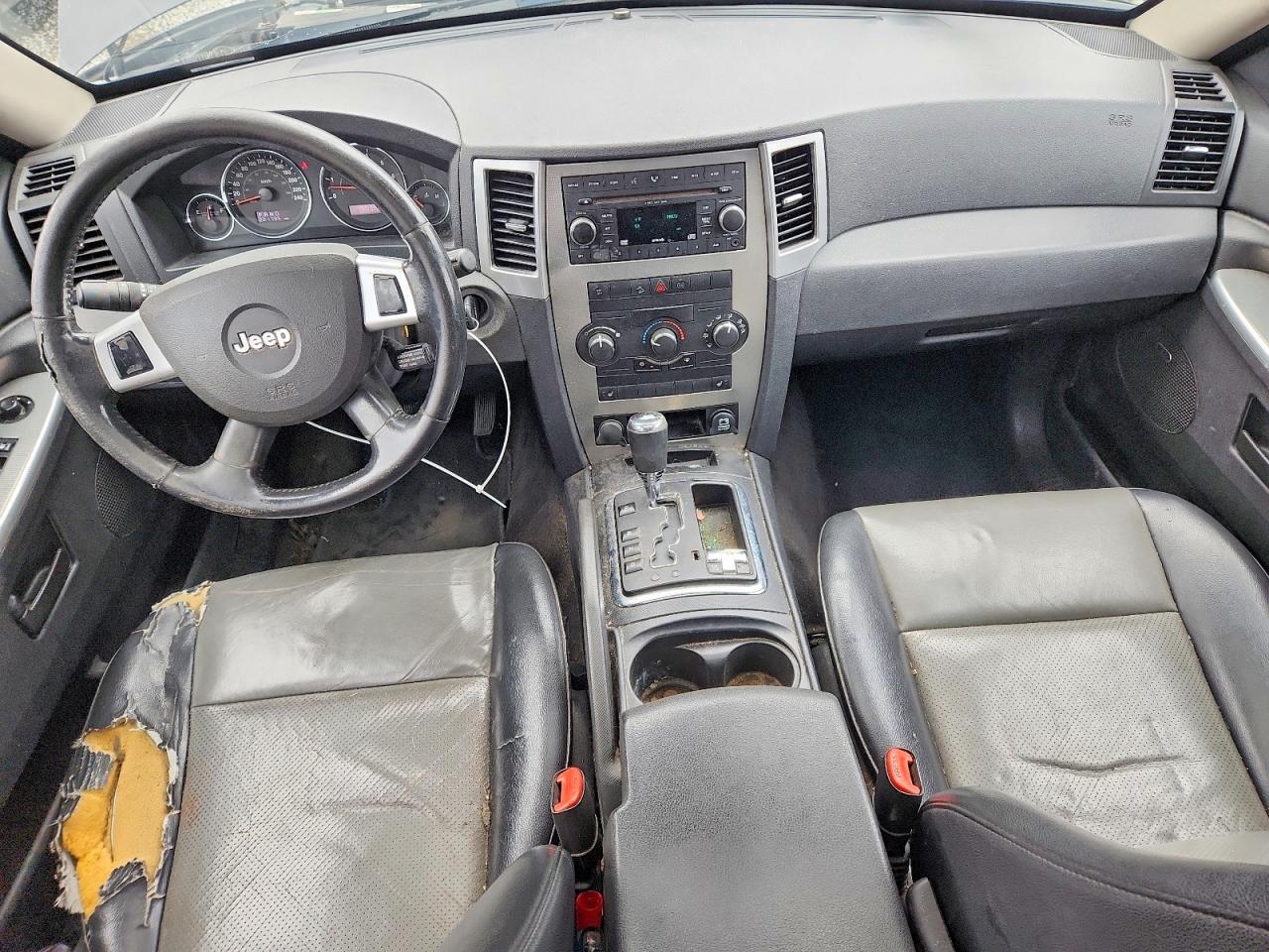 2008 Jeep Grand Cherokee Laredo Black vin: 1J8HR48M78C172505