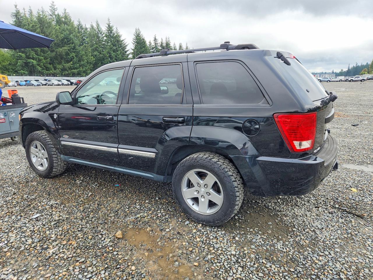2008 Jeep Grand Cherokee Laredo Black vin: 1J8HR48M78C172505