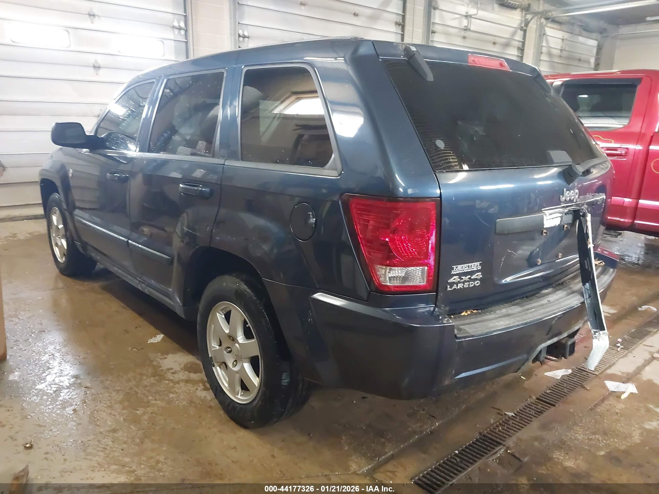 2008 Jeep Grand Cherokee Laredo Dark Blue vin: 1J8HR48N08C225070