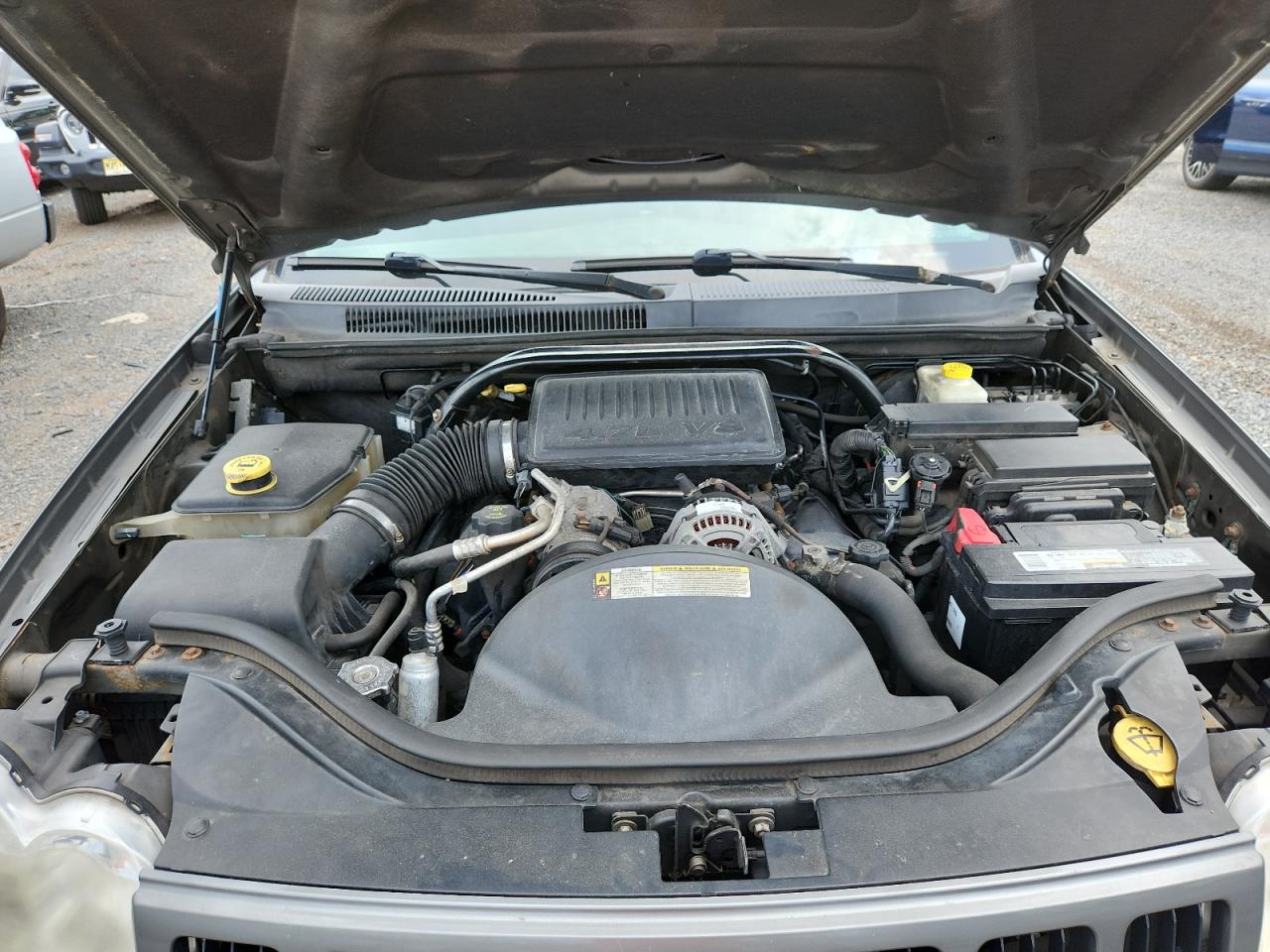 2007 Jeep Grand Cherokee Laredo Серый vin: 1J8HR48N17C565889