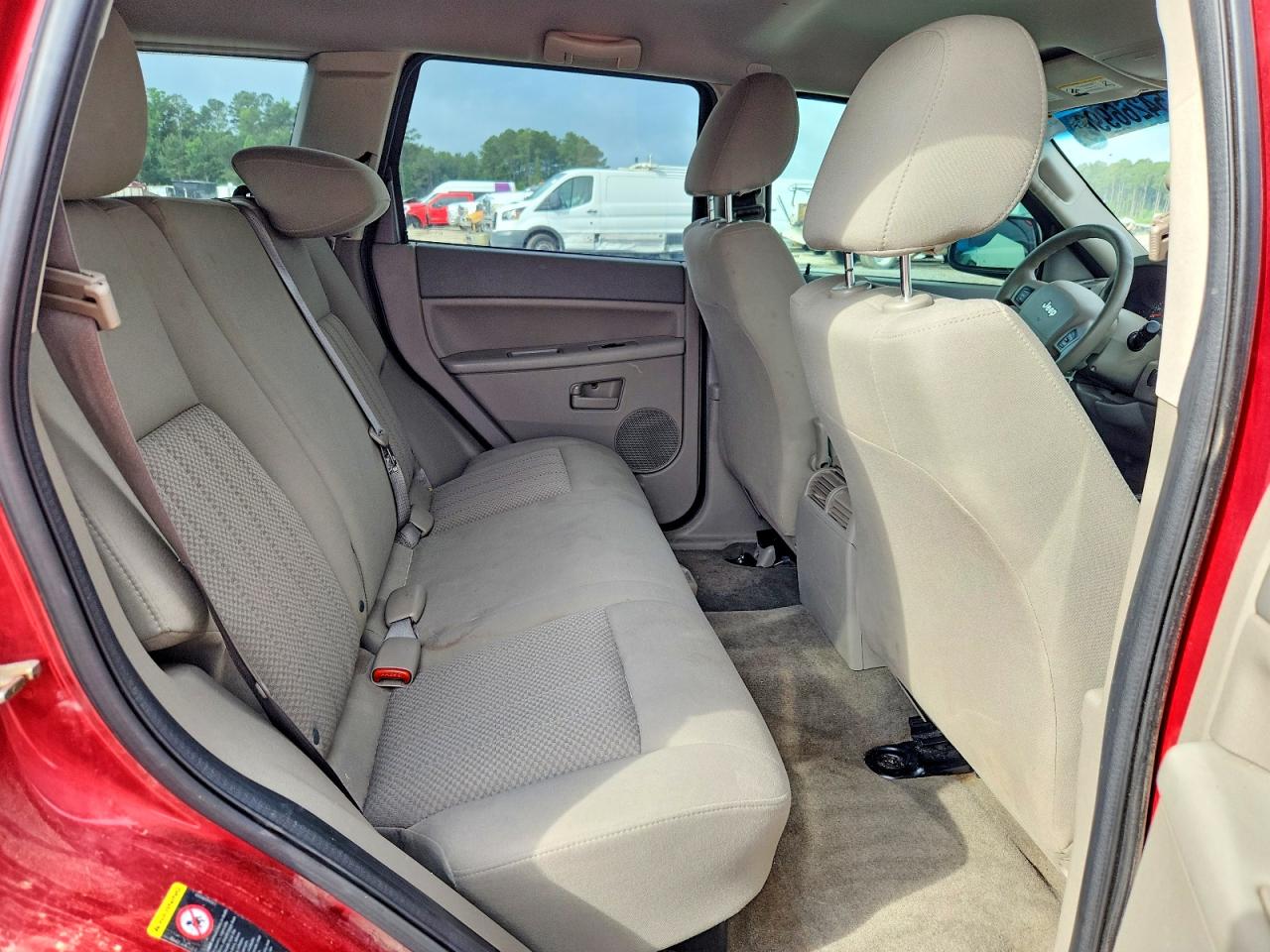 2005 Jeep Grand Cherokee Laredo Burgundy vin: 1J8HR48N85C556877