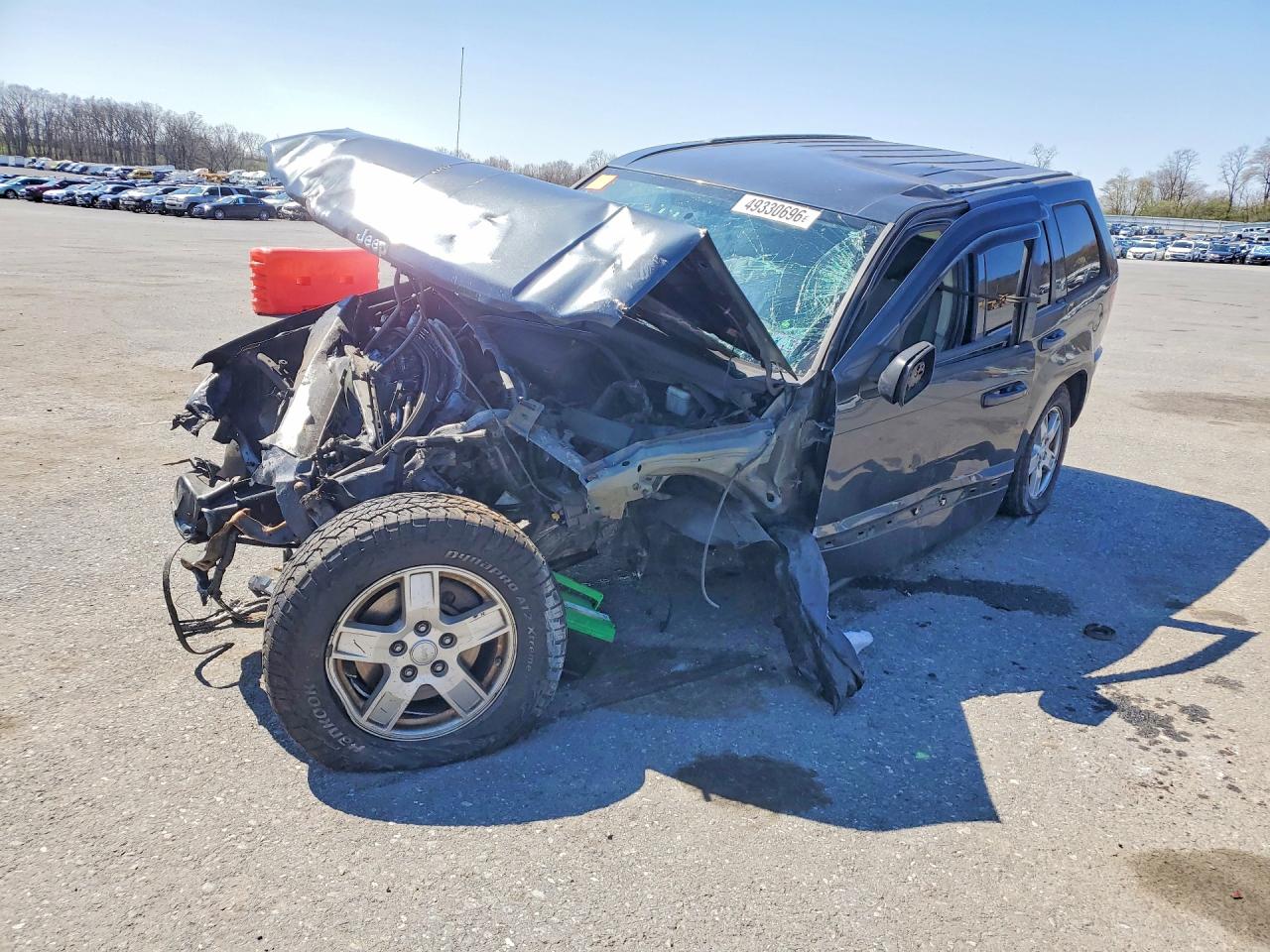 2007 Jeep Grand Cherokee Laredo Charcoal vin: 1J8HR48P37C694721