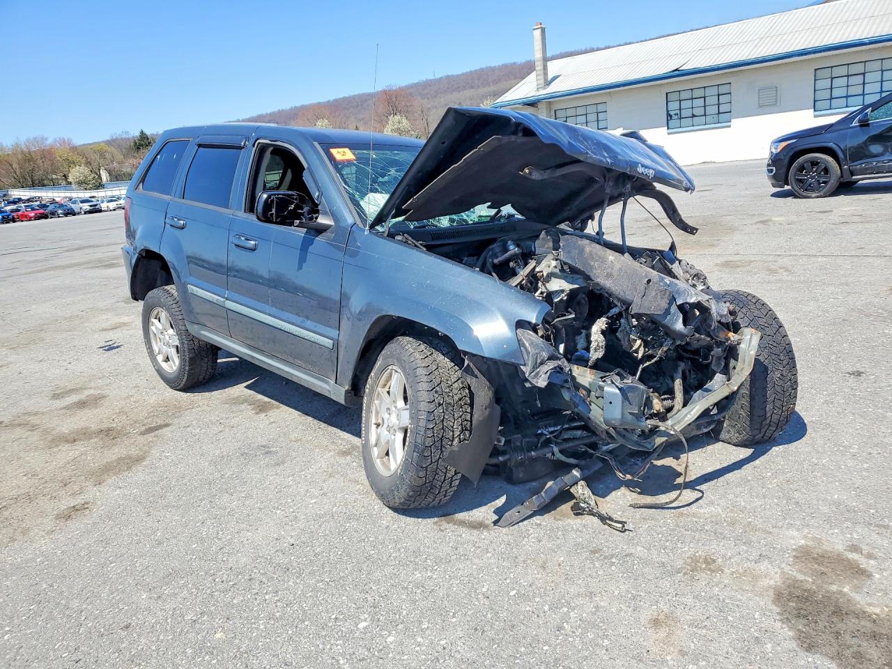 2007 Jeep Grand Cherokee Laredo Charcoal vin: 1J8HR48P37C694721