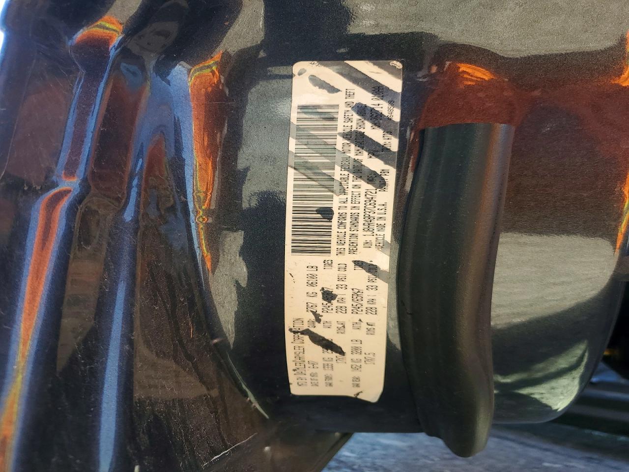 2007 Jeep Grand Cherokee Laredo Charcoal vin: 1J8HR48P37C694721