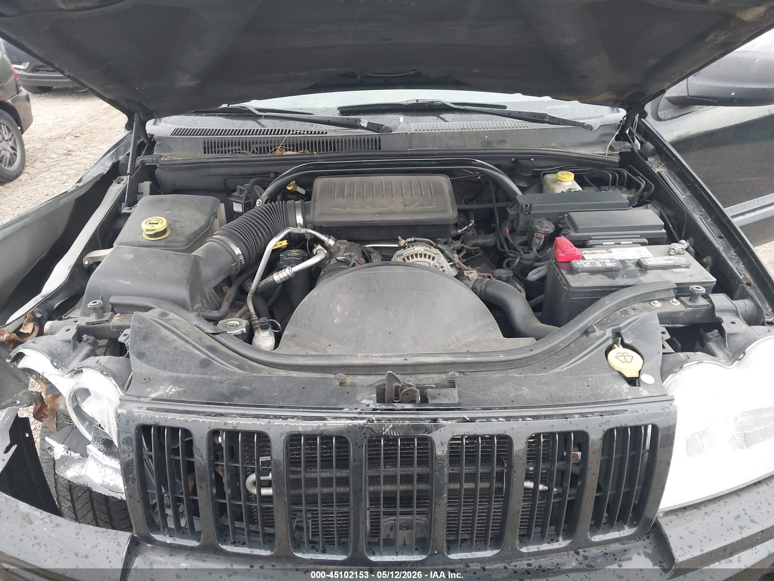 2007 Jeep Grand Cherokee Laredo Black vin: 1J8HR48P57C634584
