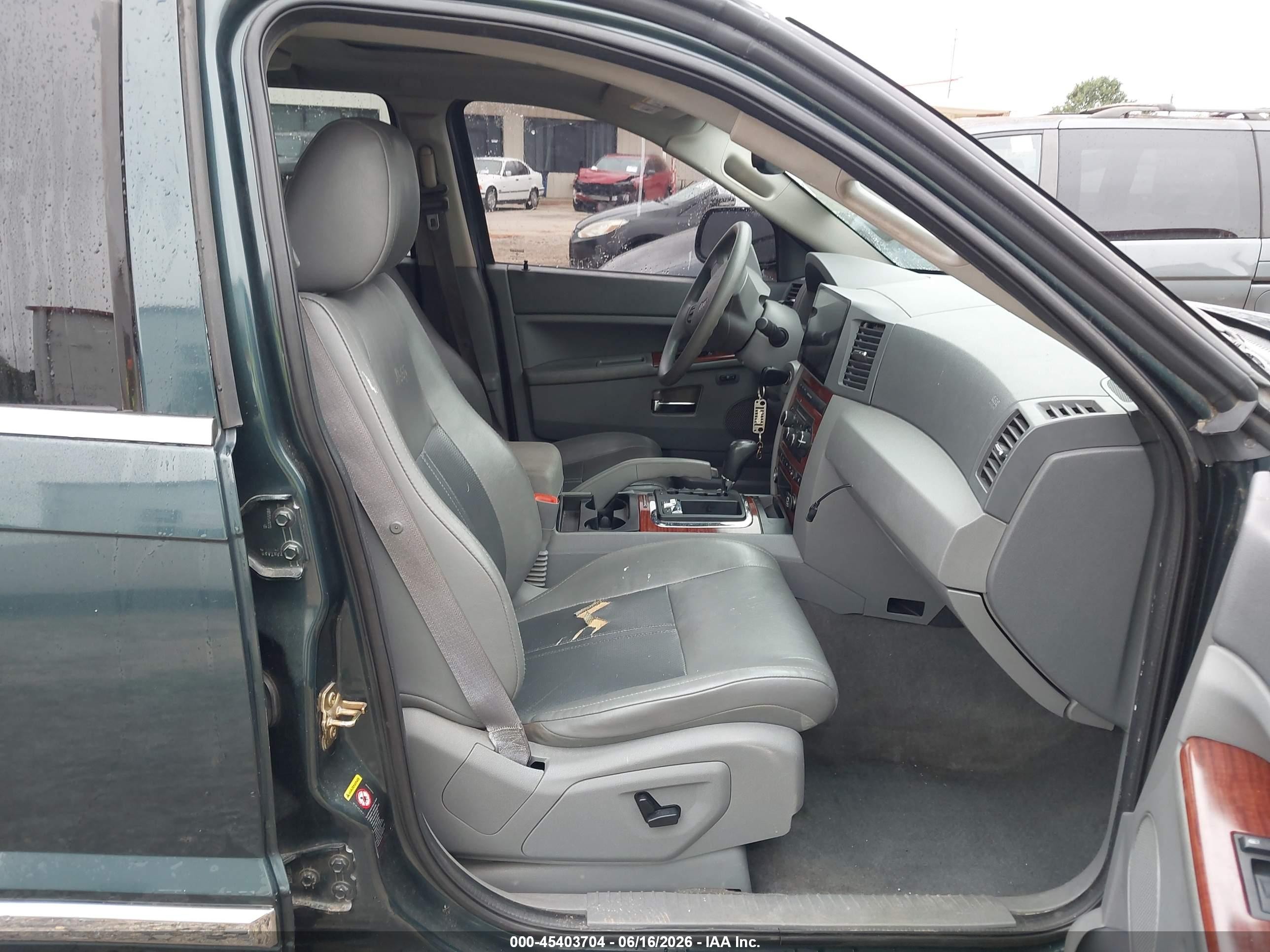 2005 Jeep Grand Cherokee Limited Green vin: 1J8HR58205C678337