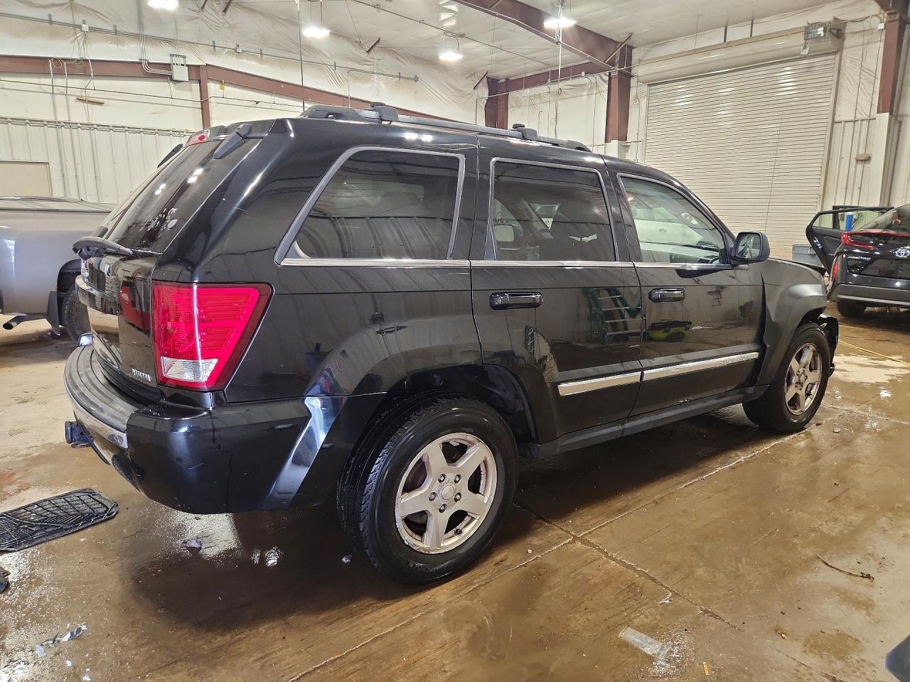 2007 Jeep Grand Cherokee Limited Черный vin: 1J8HR58207C701344