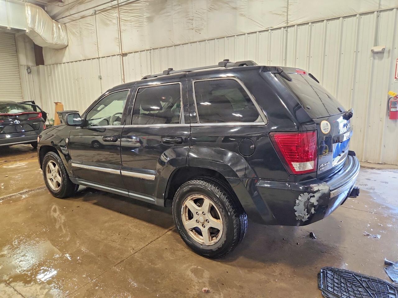 2007 Jeep Grand Cherokee Limited Черный vin: 1J8HR58207C701344