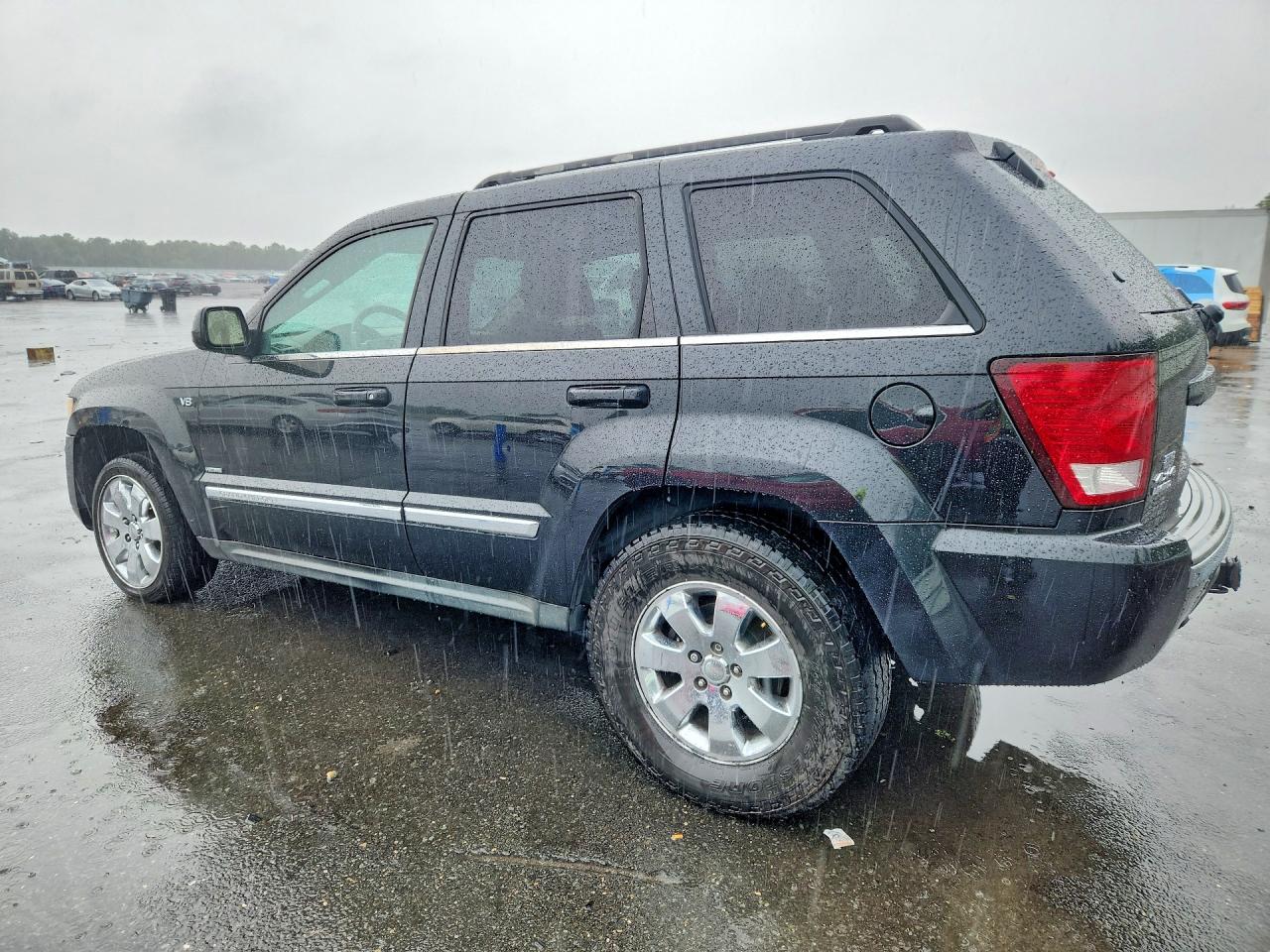 2008 Jeep Grand Cherokee Limited Black vin: 1J8HR58208C216042