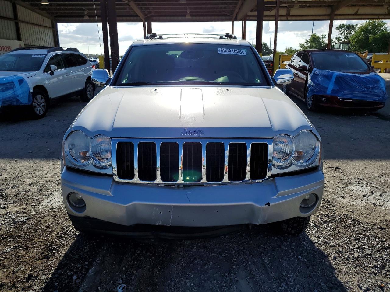 2005 Jeep Grand Cherokee Limited Silver vin: 1J8HR58215C512439