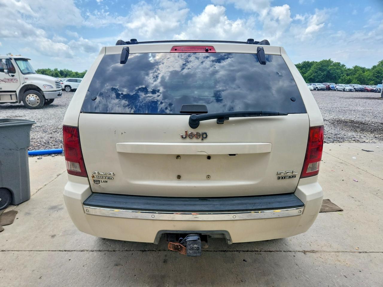 2006 Jeep Grand Cherokee Limited White vin: 1J8HR58216C336137